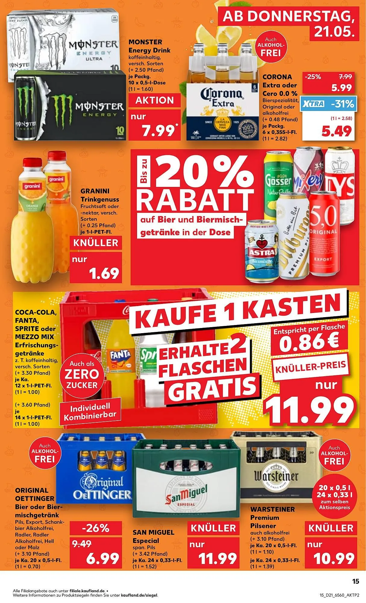 Kaufland Prospekt von 21. Mai bis 27. Mai 2026 - Prospekt seite 15