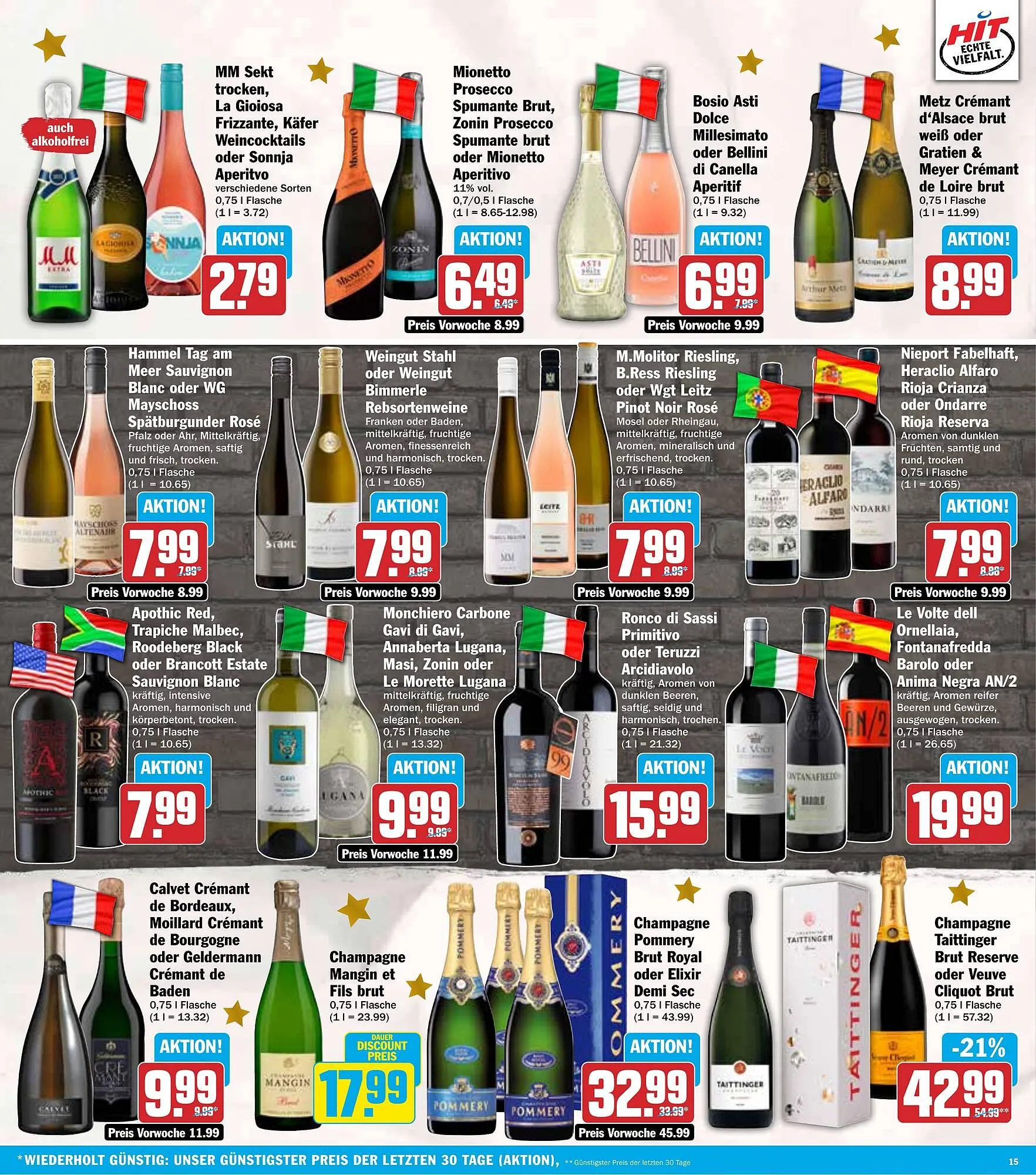 HIT Prospekt von 1. Dezember bis 6. Dezember 2025 - Prospekt seite 15