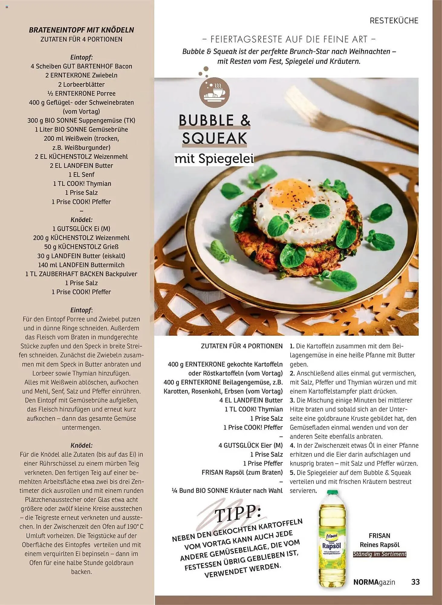 Norma Prospekt von 1. November bis 31. Dezember 2025 - Prospekt seite 33