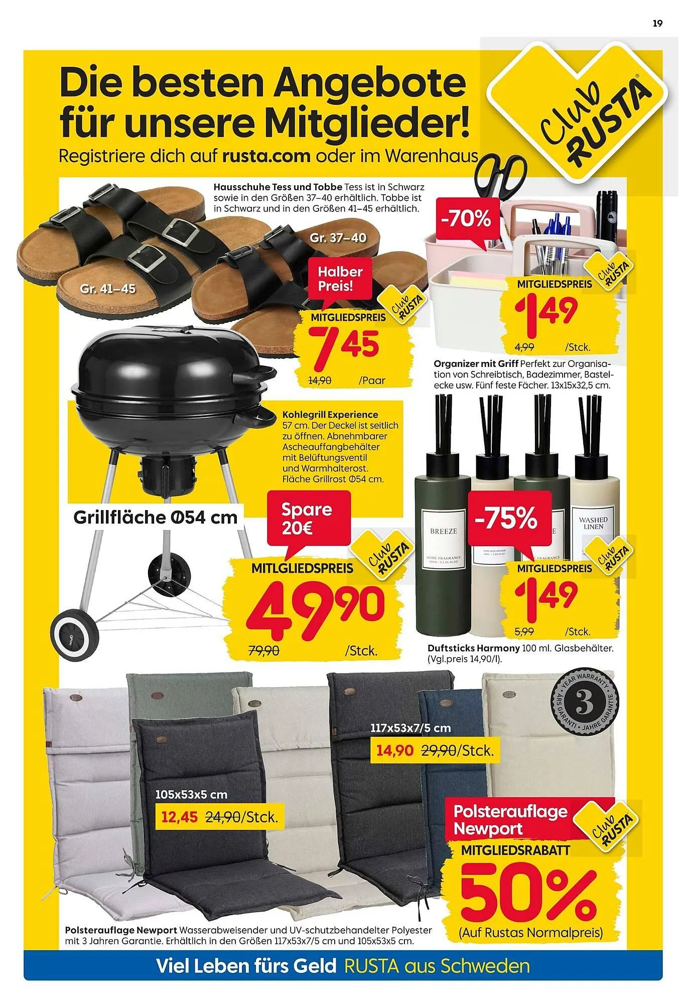 Rusta Prospekt von 17. Mai bis 23. Mai 2025 - Prospekt seite 19