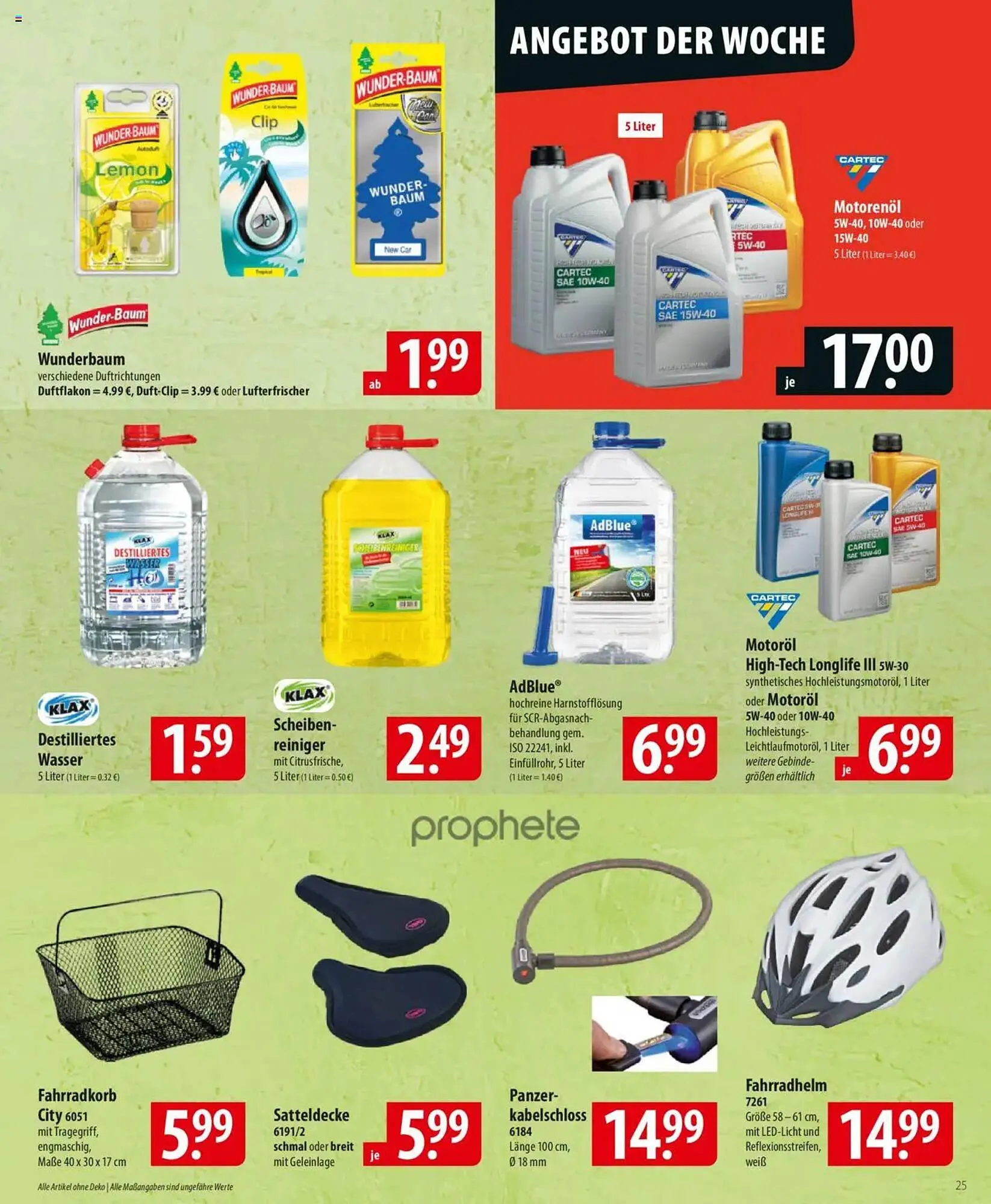 Famila Nord Ost Prospekt von 19. Mai bis 24. Mai 2025 - Prospekt seite 25