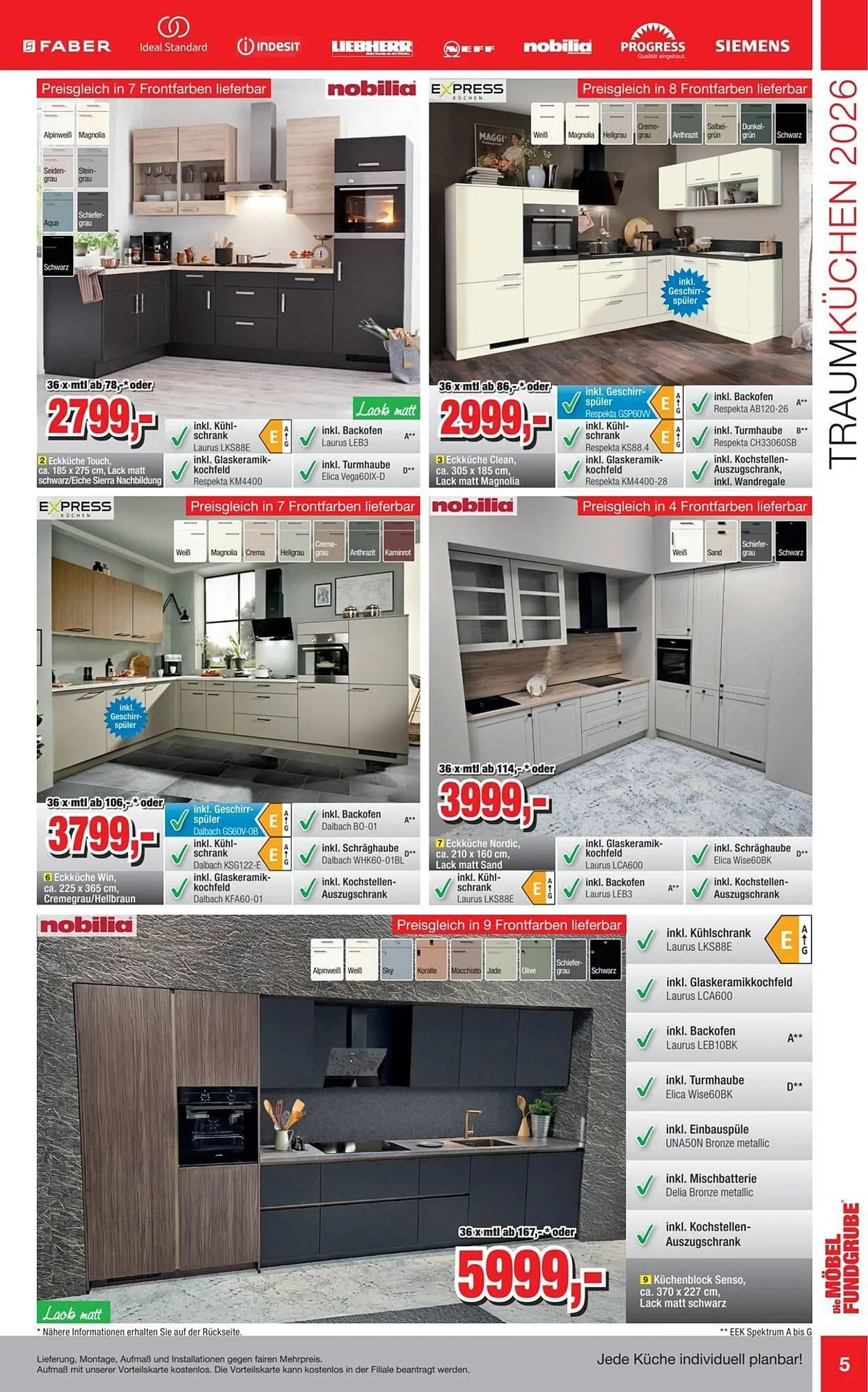 Möbelfundgrube Prospekt von 6. März bis 6. Mai 2026 - Prospekt seite 5