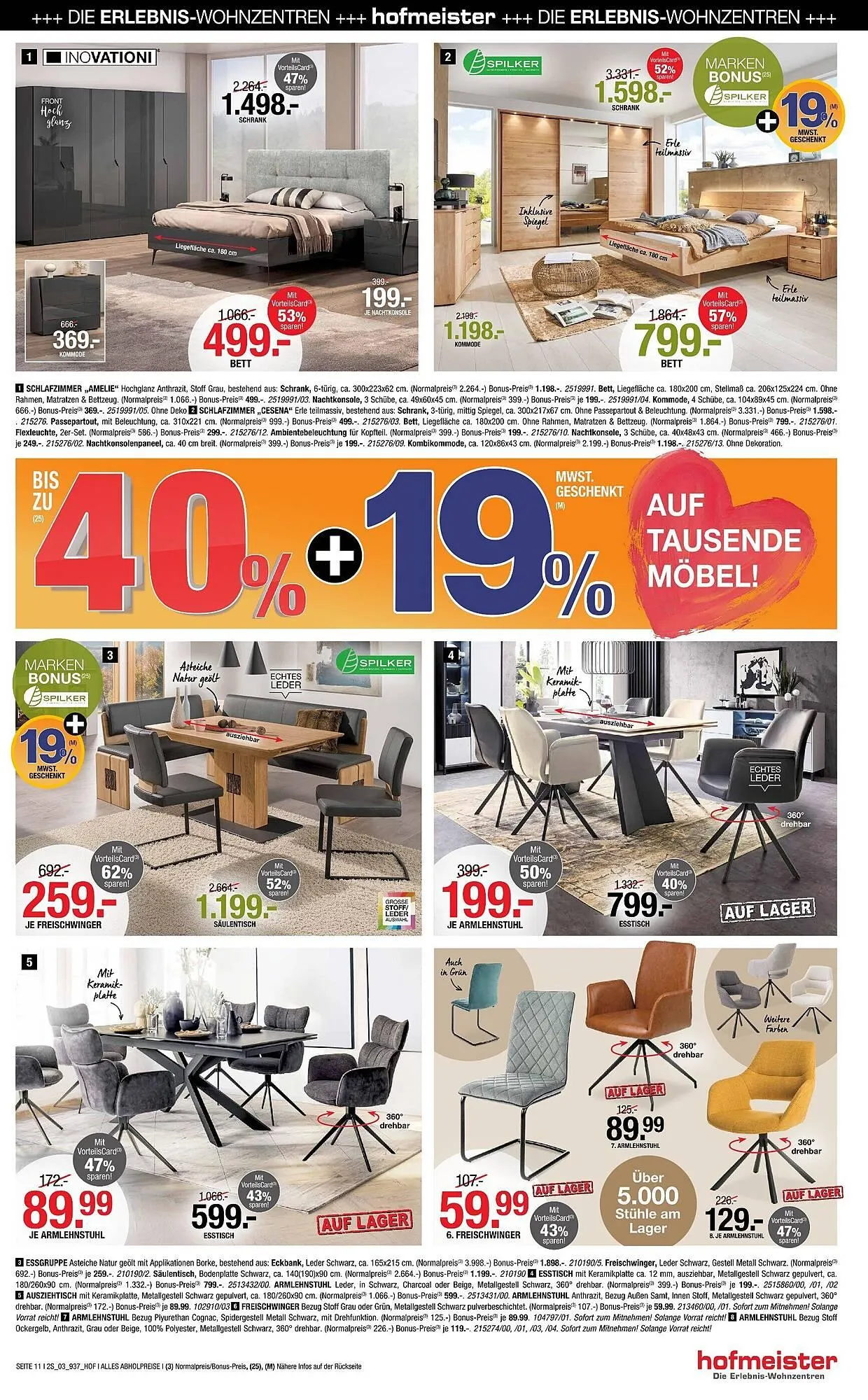 Hofmeister Prospekt von 14. Januar bis 10. Februar 2026 - Prospekt seite 11