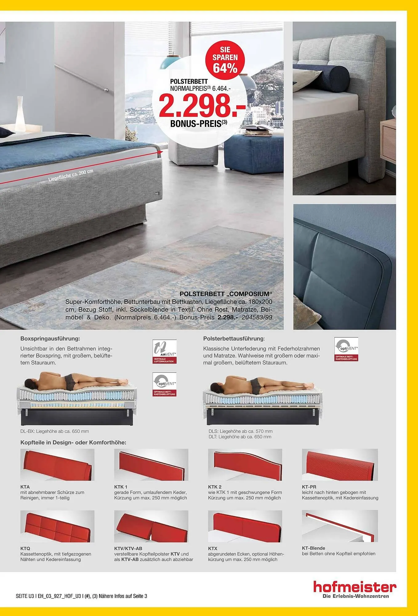 Hofmeister Prospekt von 19. März bis 15. April 2025 - Prospekt seite 3