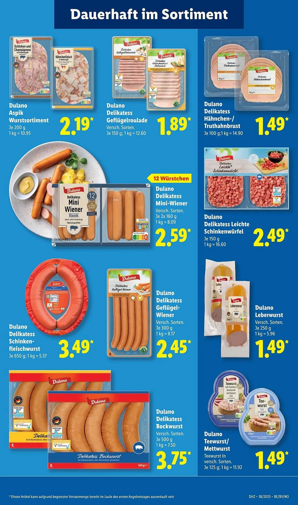 Lidl Prospekt von 15. September bis 21. September 2025 - Prospekt seite 13