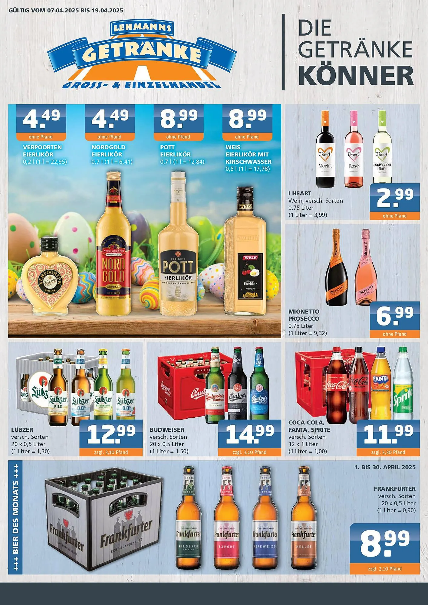Getränke Lehmann Prospekt - 1