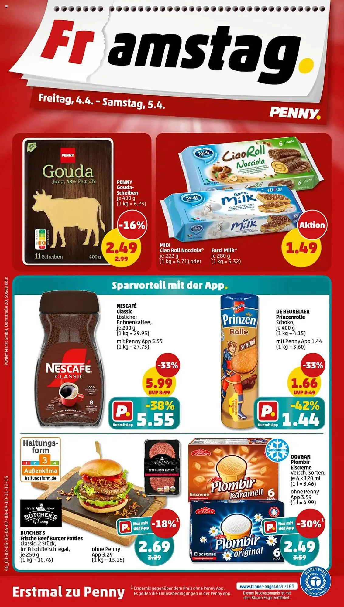 PENNY Prospekt von 31. März bis 5. April 2025 - Prospekt seite 44