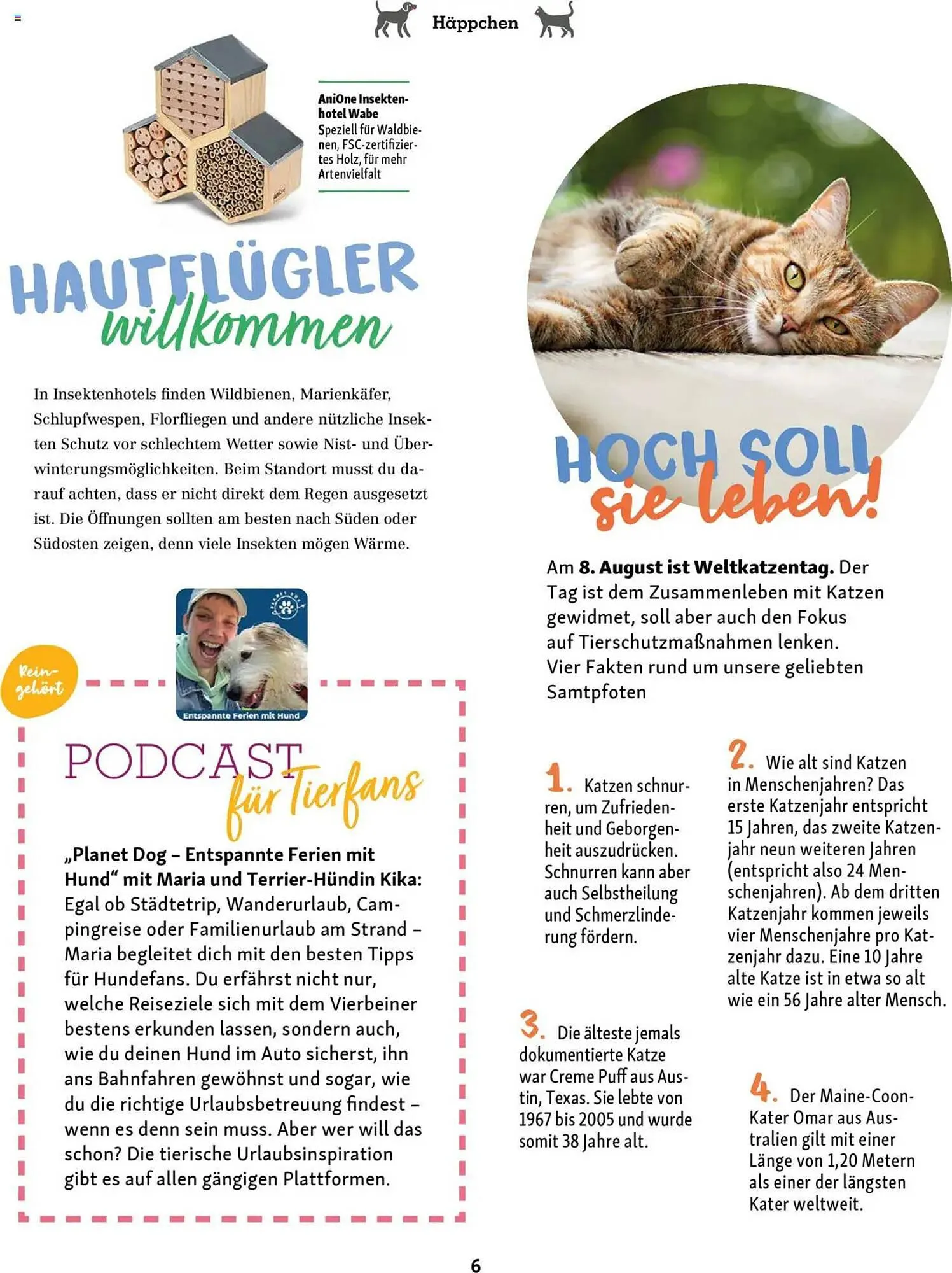 Fressnapf Prospekt von 1. Juli bis 31. August 2025 - Prospekt seite 6