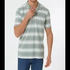 Poloshirt mit Streifen