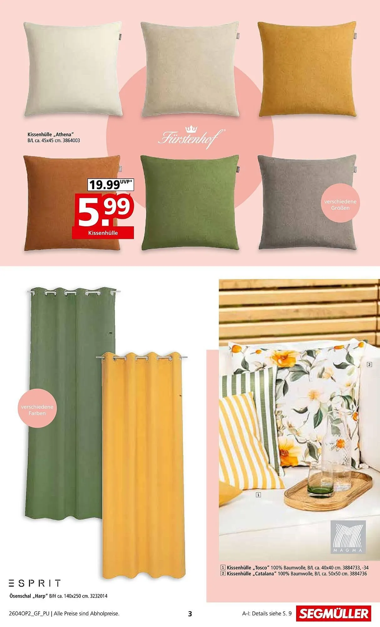 Segmüller Prospekt von 28. März bis 27. Juni 2026 - Prospekt seite 3