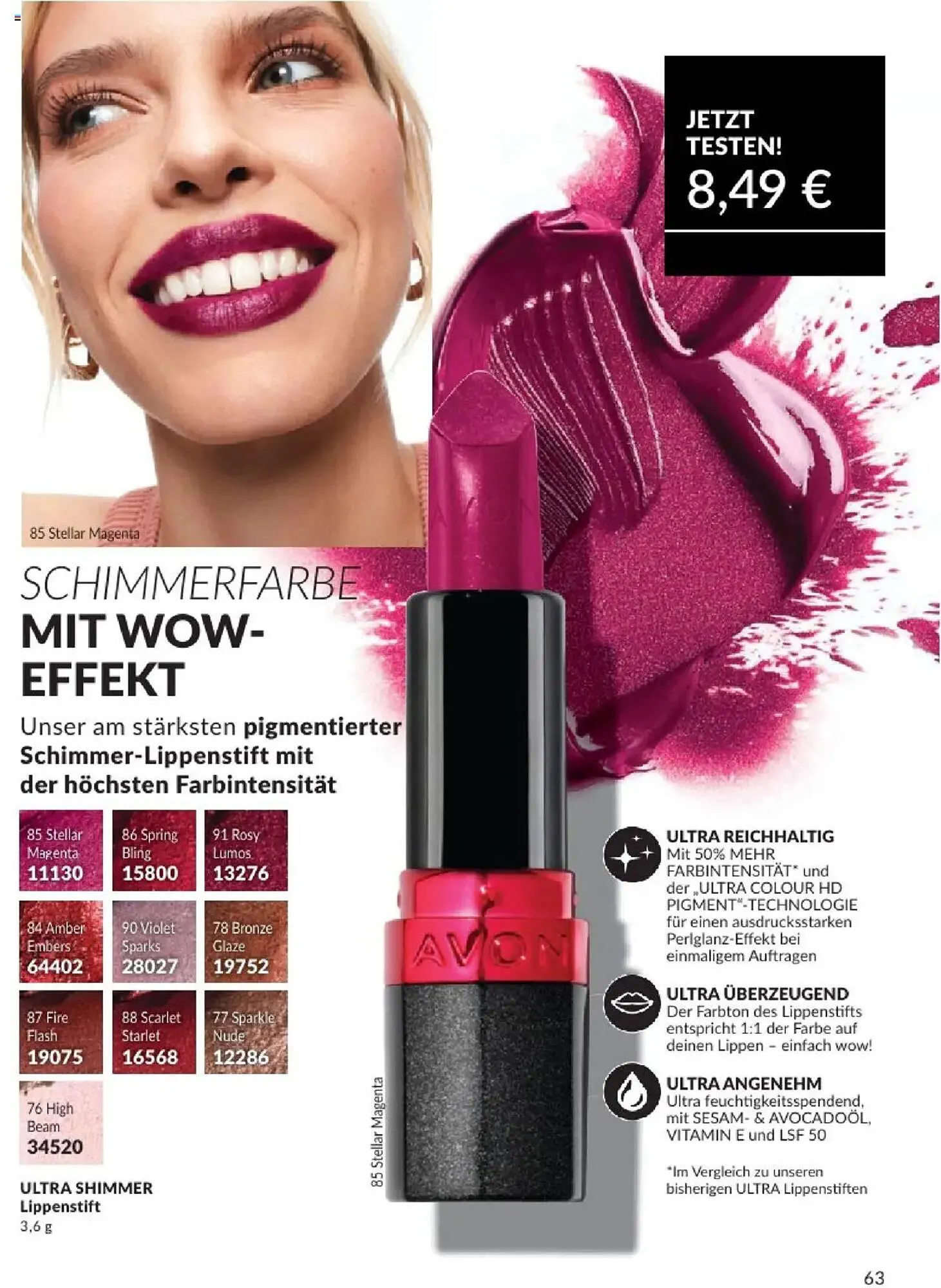 Avon Prospekt von 1. August bis 31. August 2025 - Prospekt seite 65