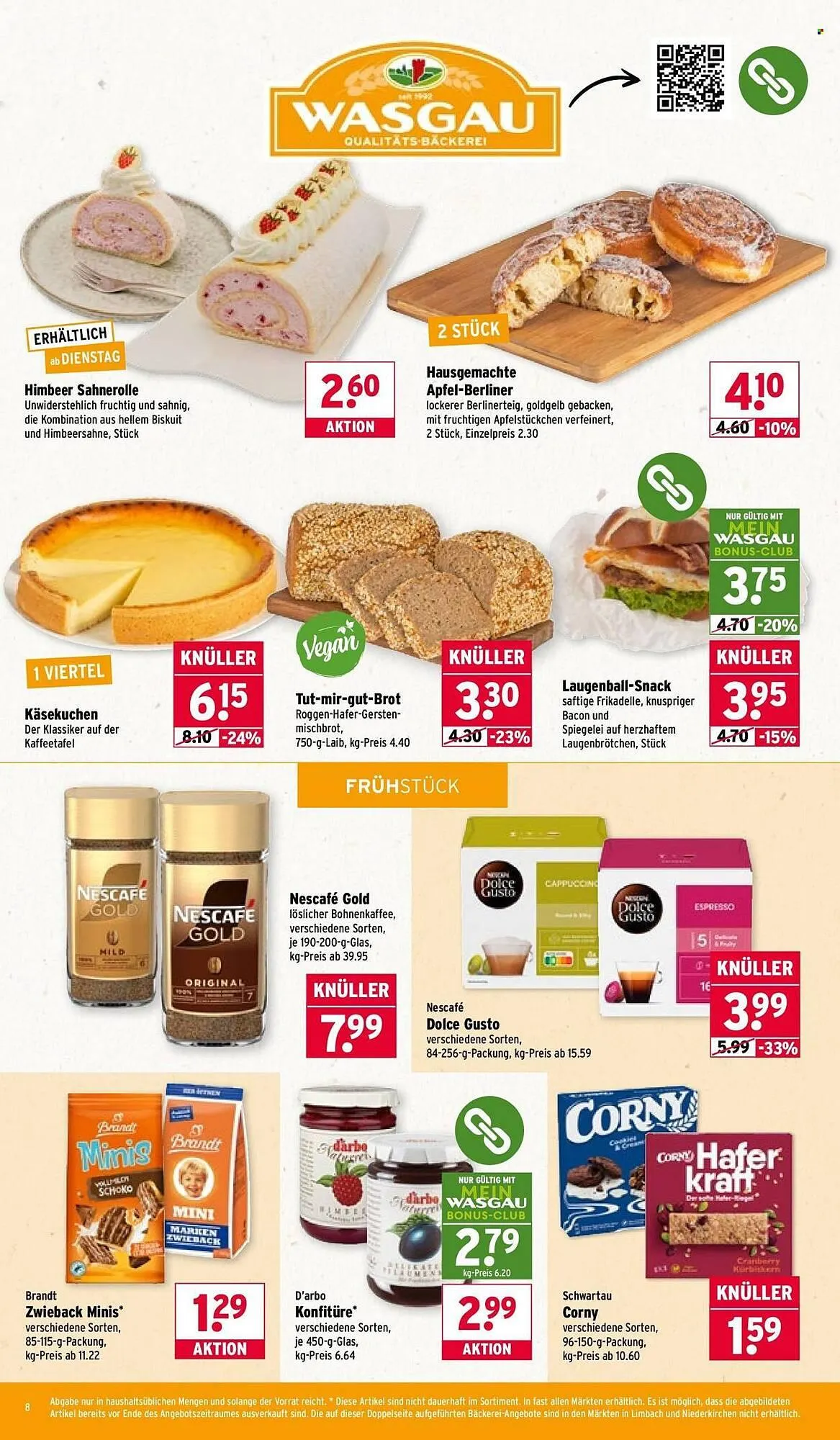 Wasgau Prospekt von 19. Januar bis 24. Januar 2026 - Prospekt seite 8