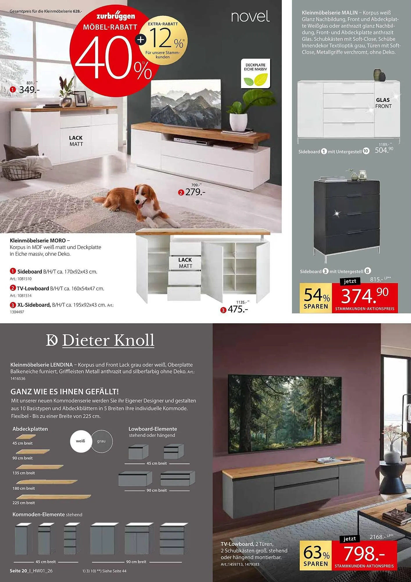 Zurbrüggen Prospekt von 27. März bis 31. Juli 2026 - Prospekt seite 20