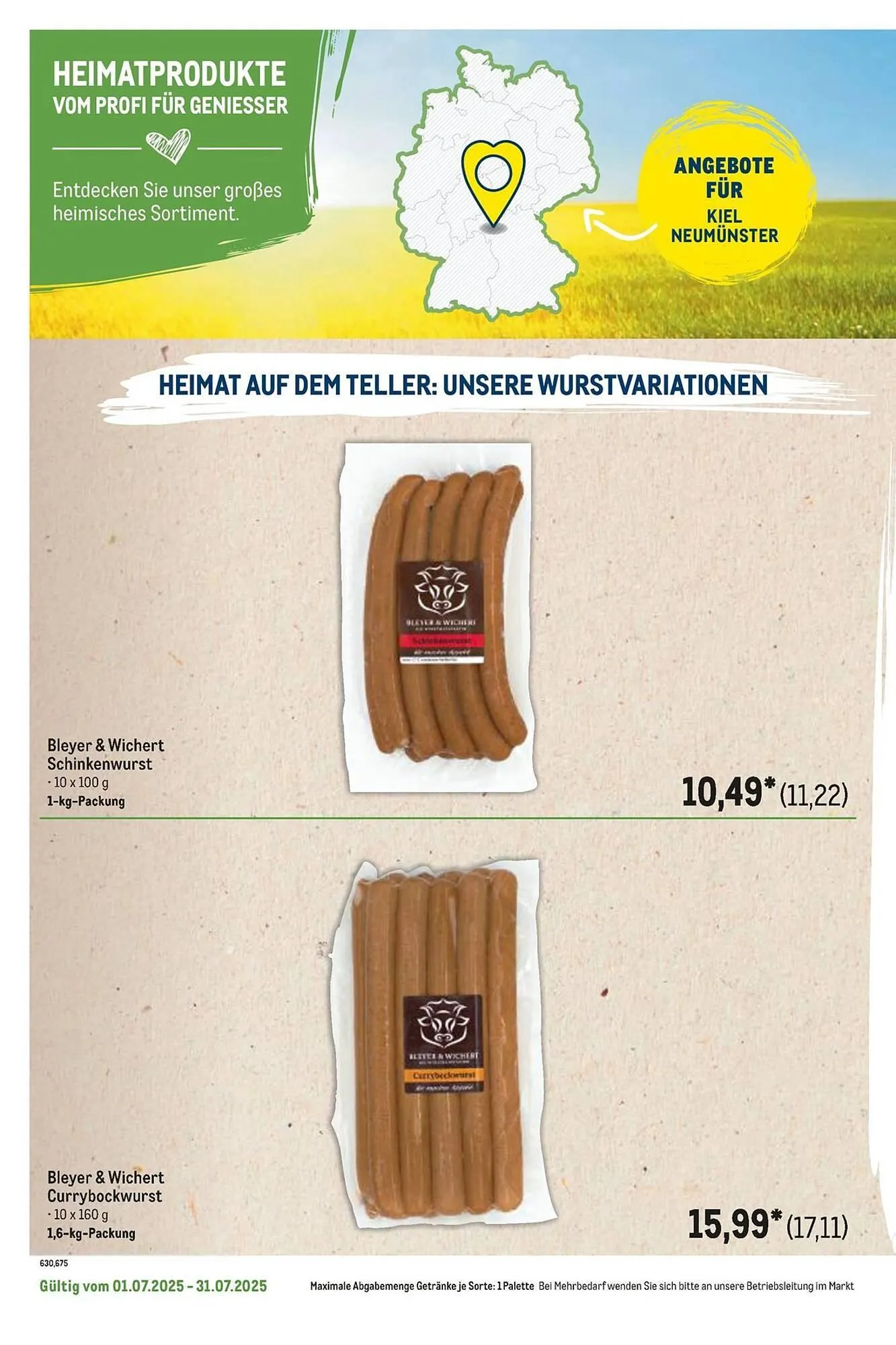 METRO Prospekt von 1. Juli bis 31. Juli 2025 - Prospekt seite 30