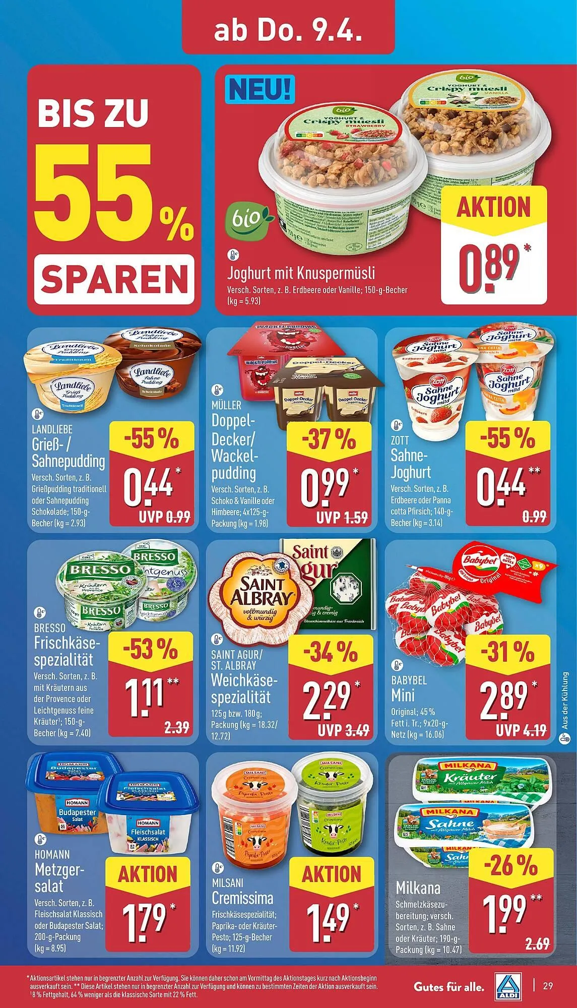 Aldi Nord Prospekt von 7. April bis 11. April 2026 - Prospekt seite 29