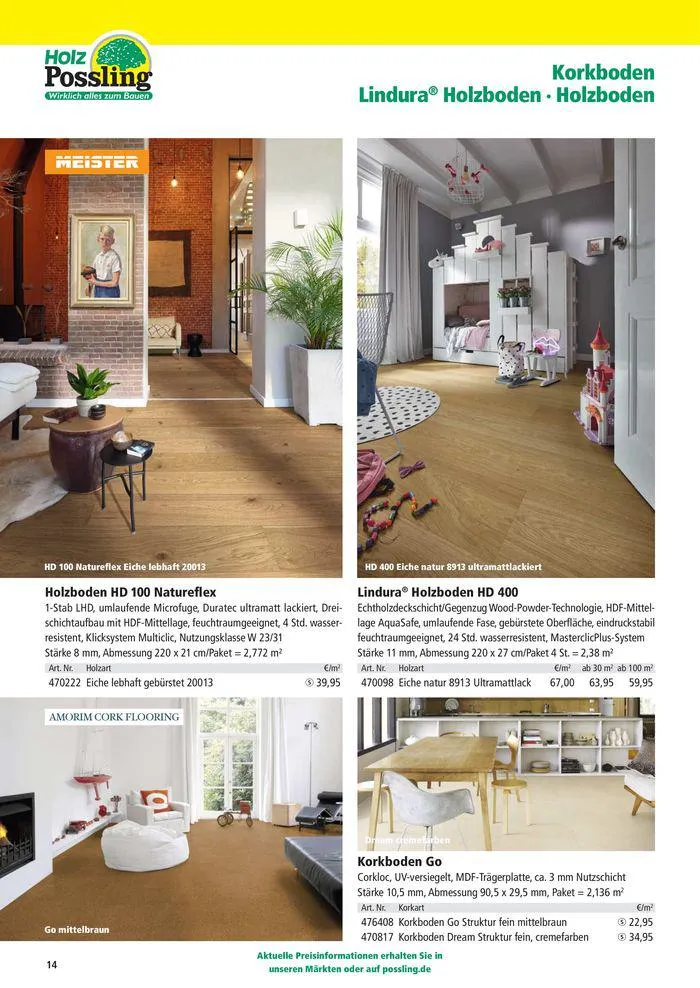 Holz-& Baukatalog 2024/25 von 27. März bis 31. Januar 2025 - Prospekt seite 14