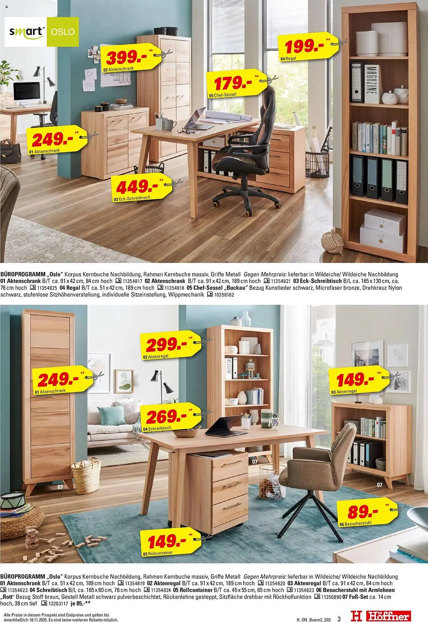 Höffner Prospekt von 12. November bis 18. November 2025 - Prospekt seite 3