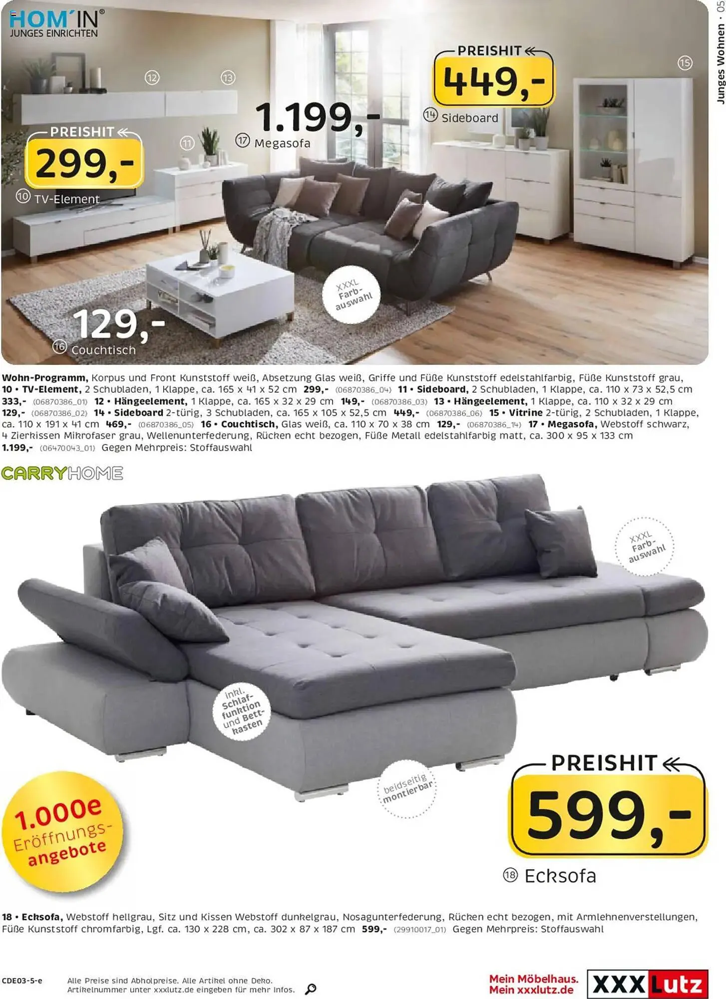 XXXLutz Prospekt von 6. April bis 20. April 2025 - Prospekt seite 5