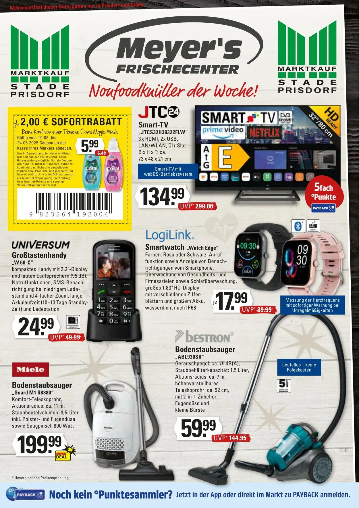 Marktkauf Aktueller Prospekt von 19. Mai bis 24. Mai 2025 - Prospekt seite 17