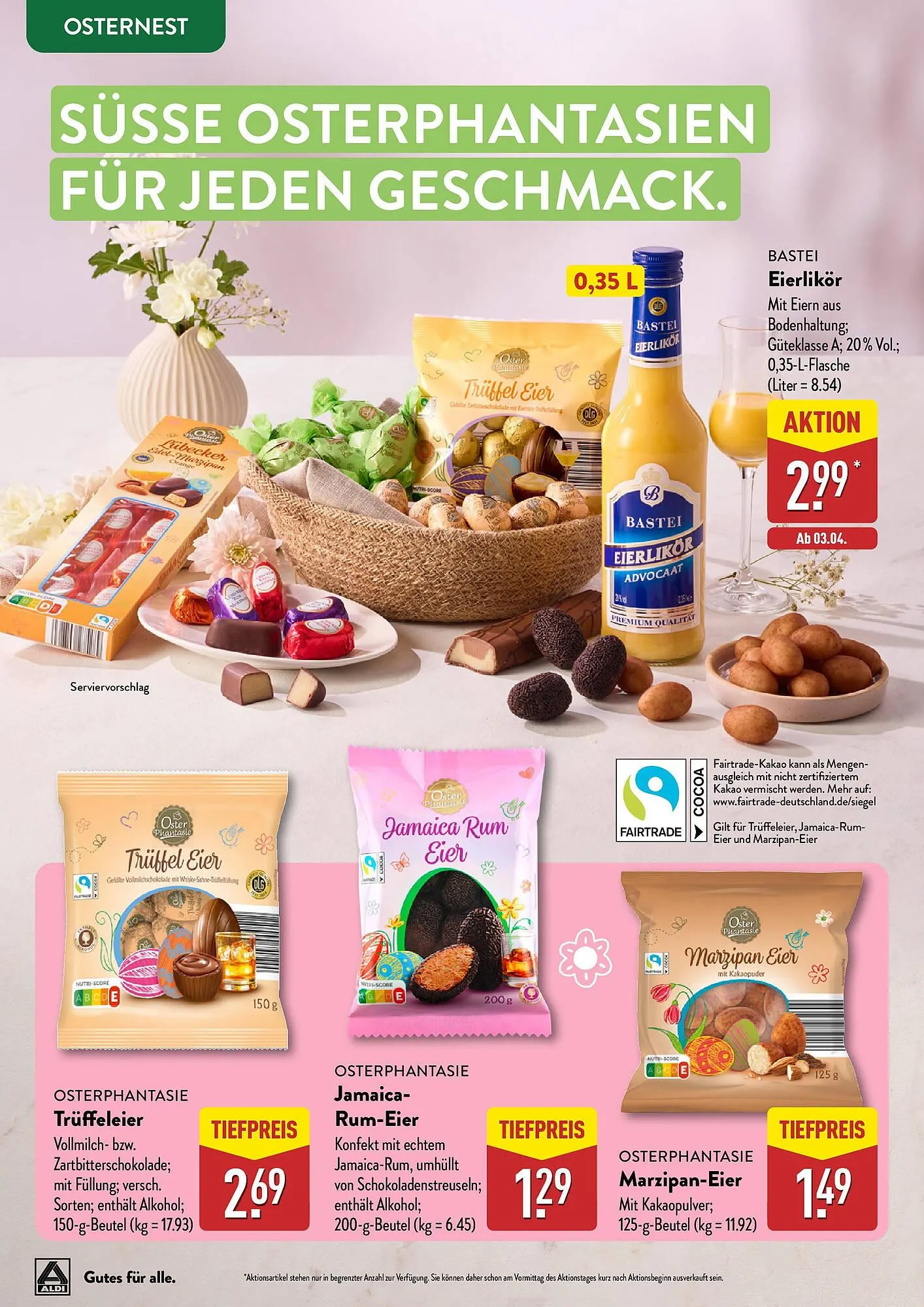 Aldi Nord Prospekt von 16. März bis 17. April 2025 - Prospekt seite 28