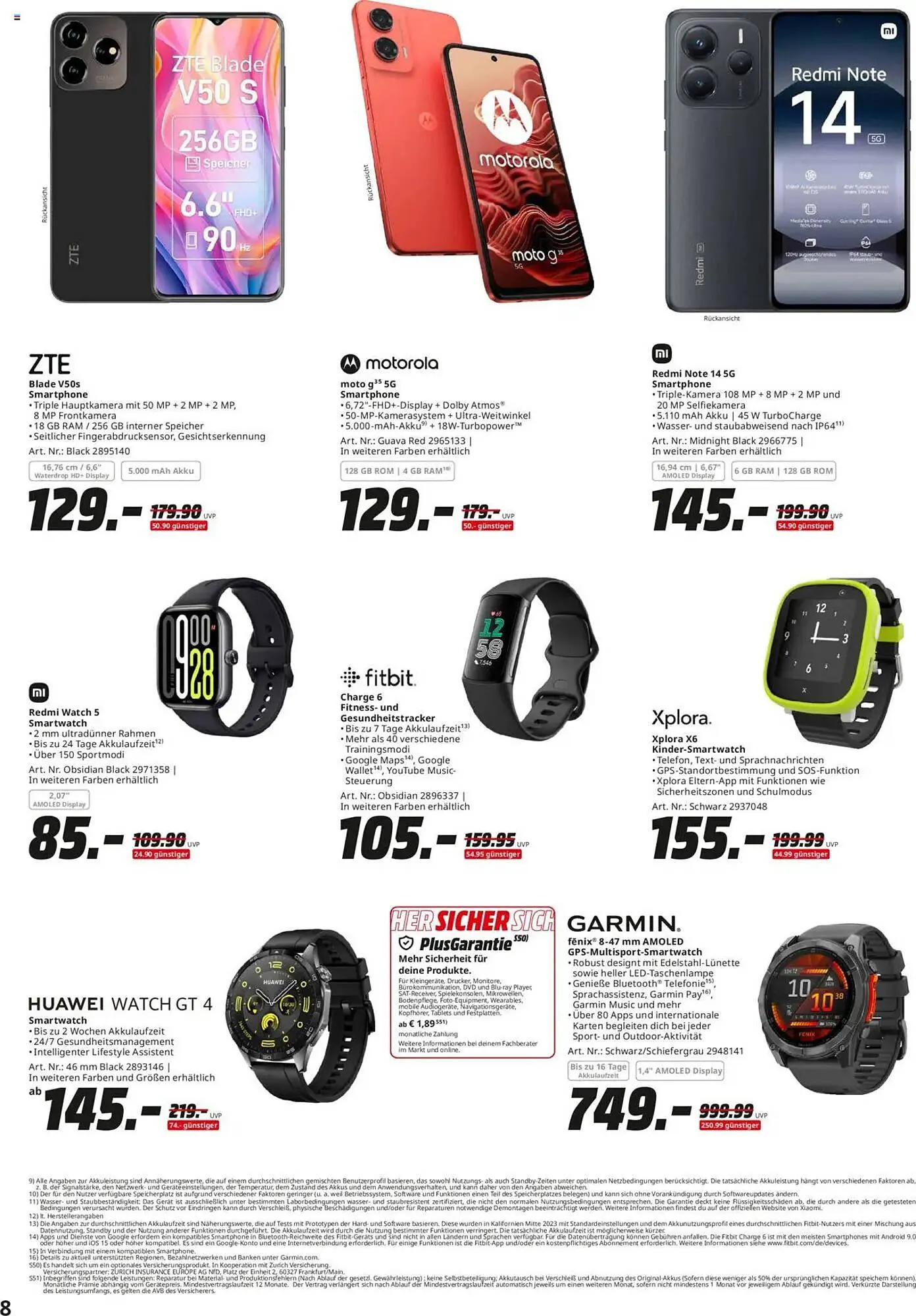 Saturn Prospekt von 24. April bis 3. Mai 2025 - Prospekt seite 8