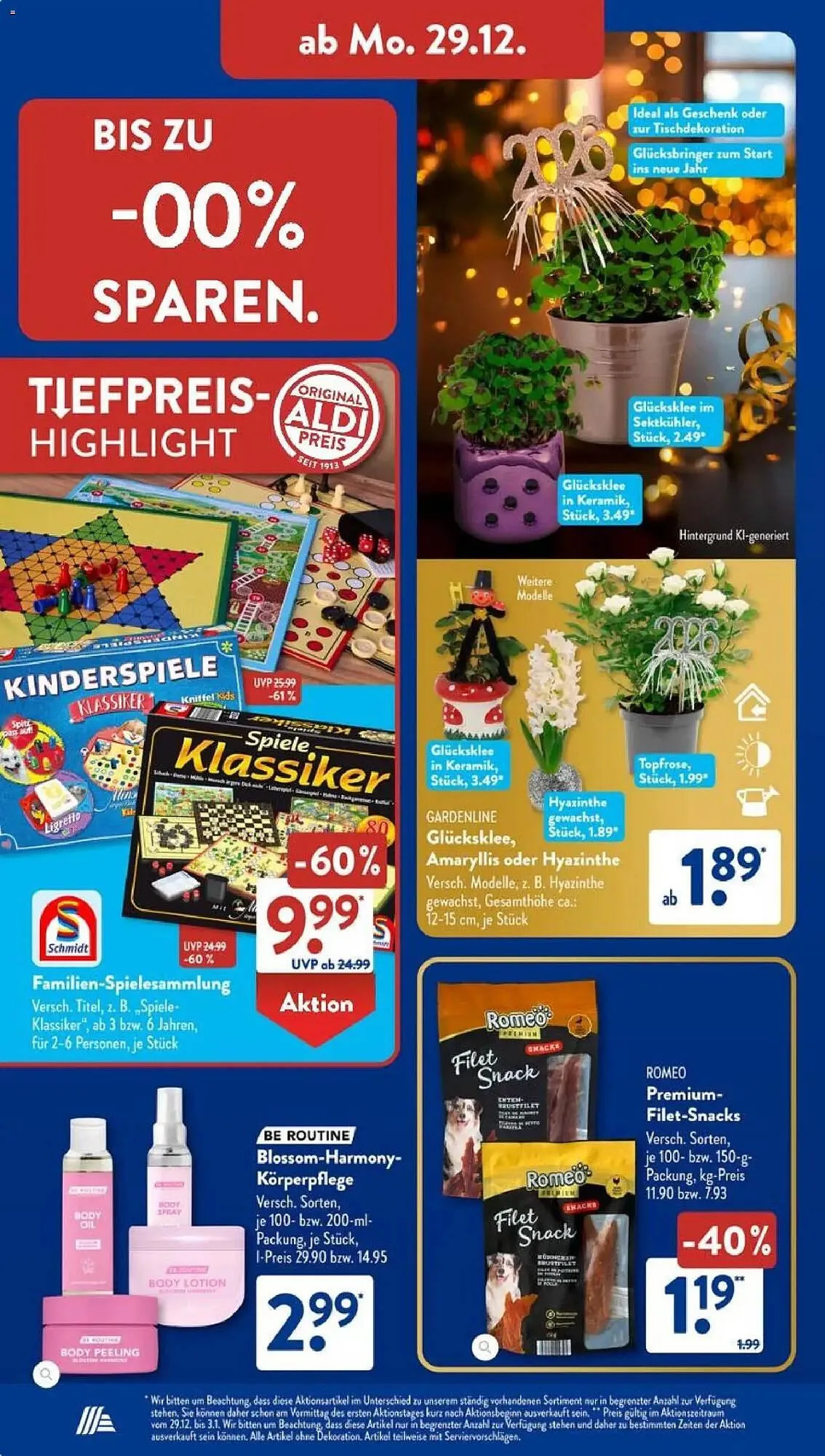 Aldi Süd Prospekt von 29. Dezember bis 3. Januar 2026 - Prospekt seite 20