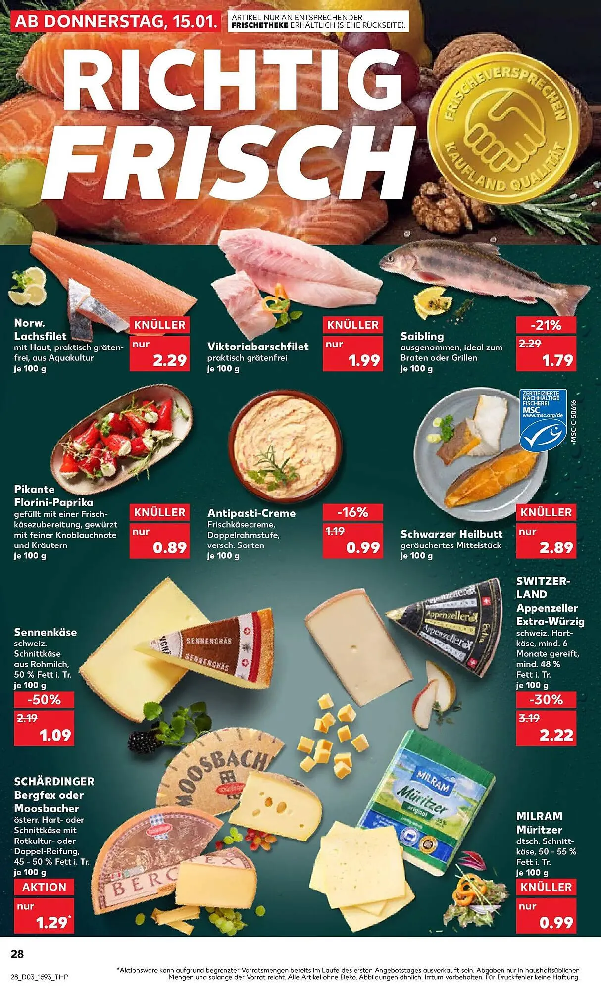 Kaufland Prospekt von 18. Januar bis 21. Januar 2026 - Prospekt seite 28