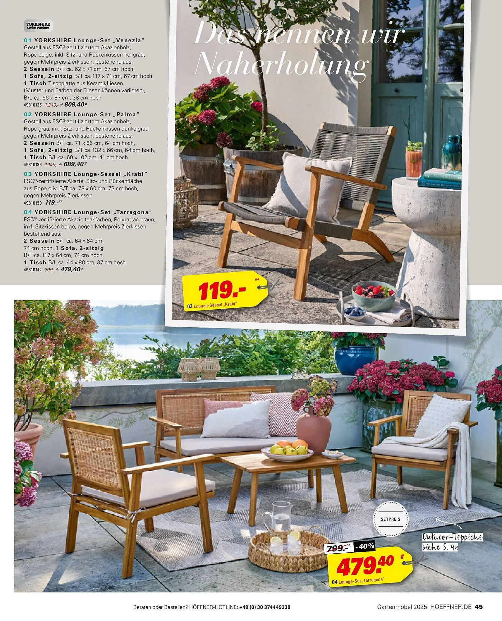 Höffner Prospekt von 31. Januar bis 31. Juli 2025 - Prospekt seite 45