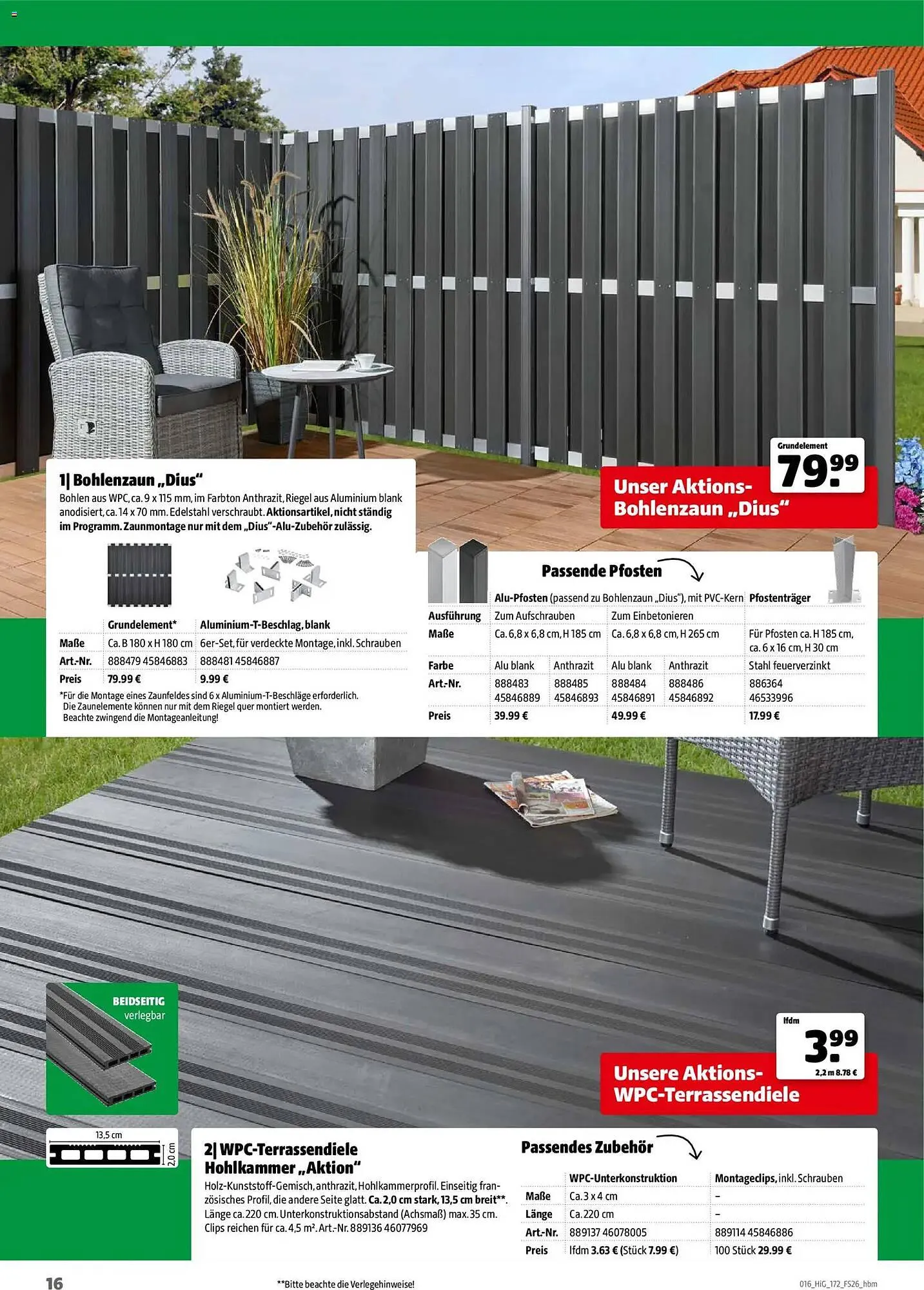 Hagebau Prospekt von 2. März bis 31. Dezember 2026 - Prospekt seite 16