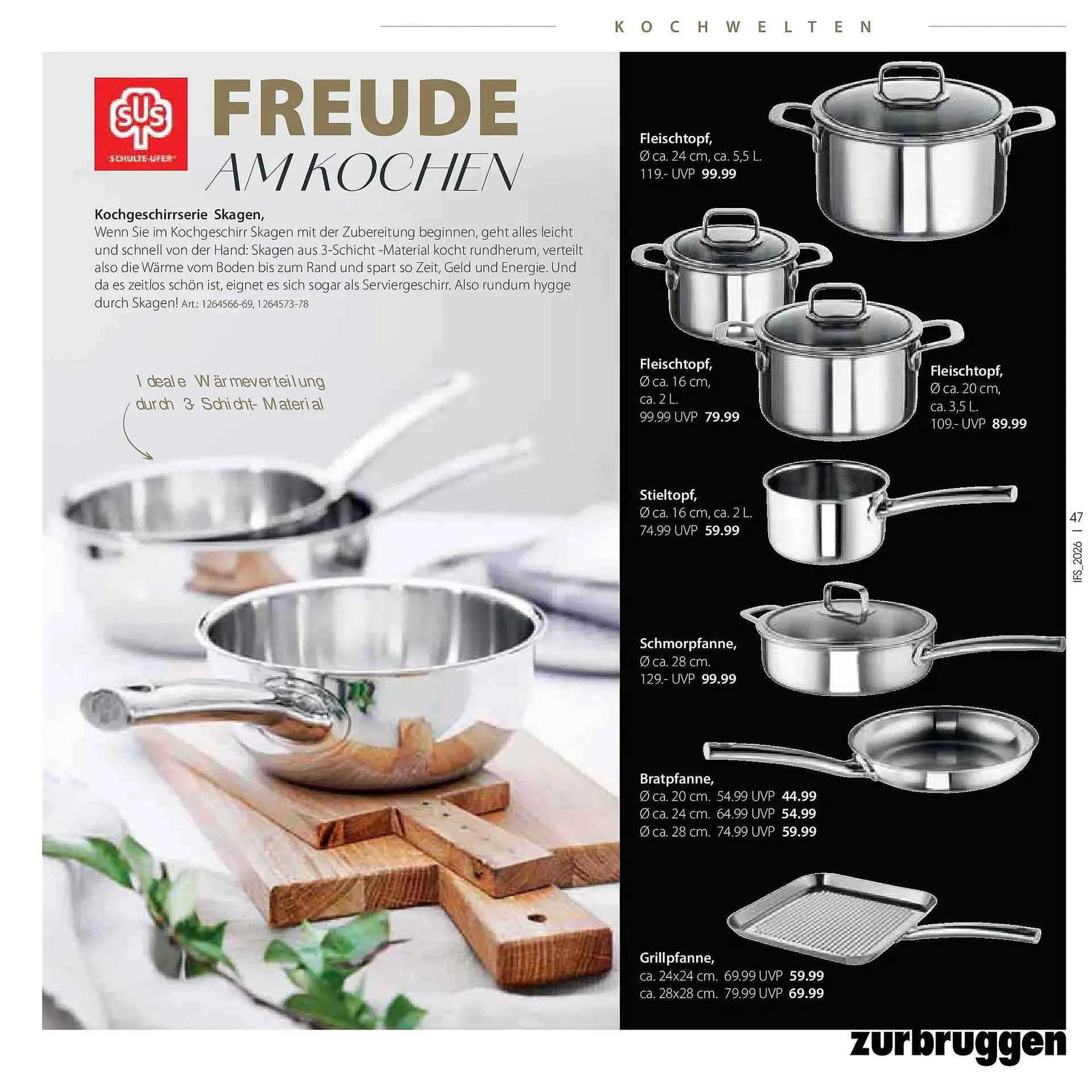 Zurbrüggen Prospekt von 14. April bis 26. September 2026 - Prospekt seite 45