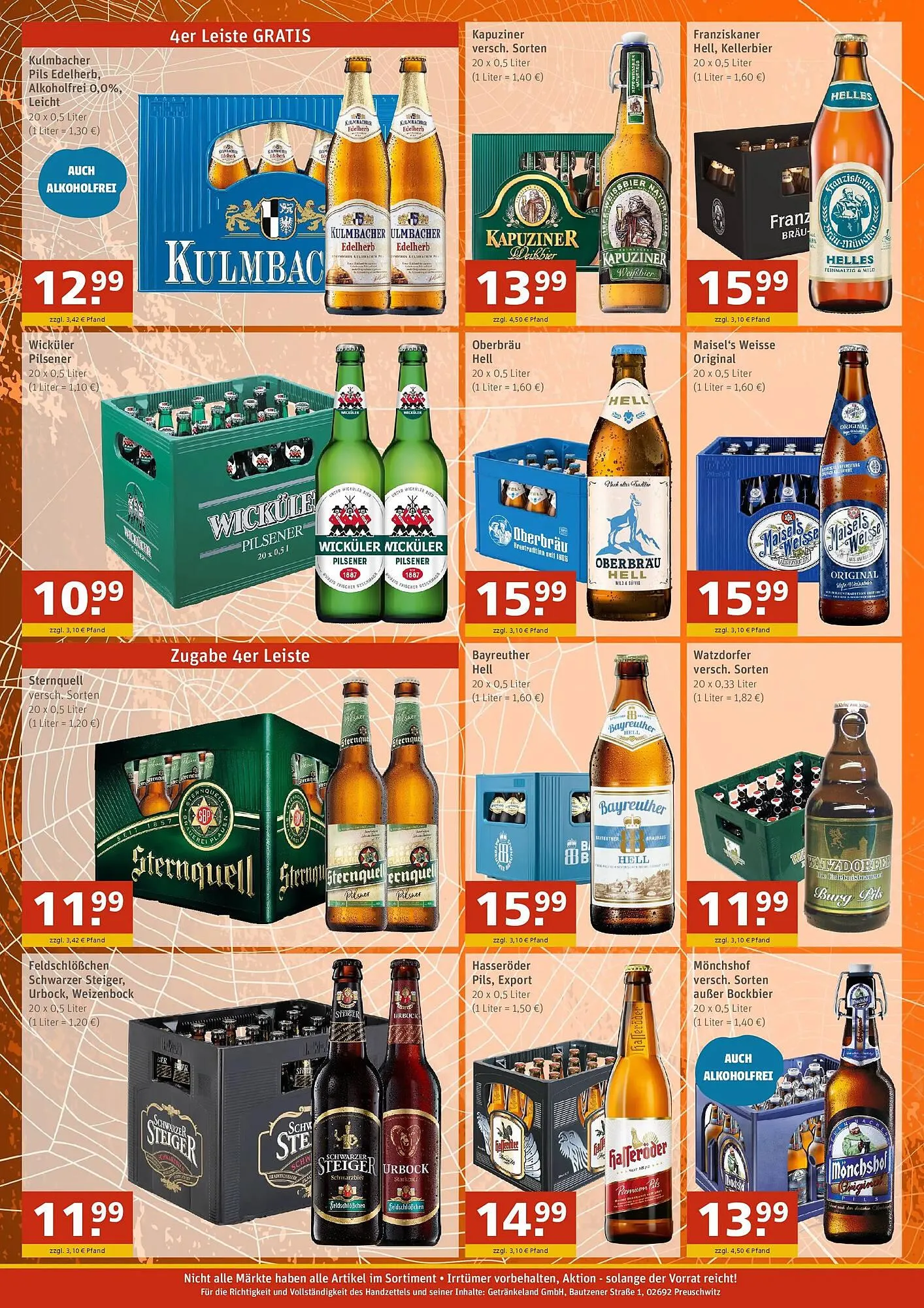 Getränkeland Prospekt von 26. Oktober bis 8. November 2025 - Prospekt seite 2