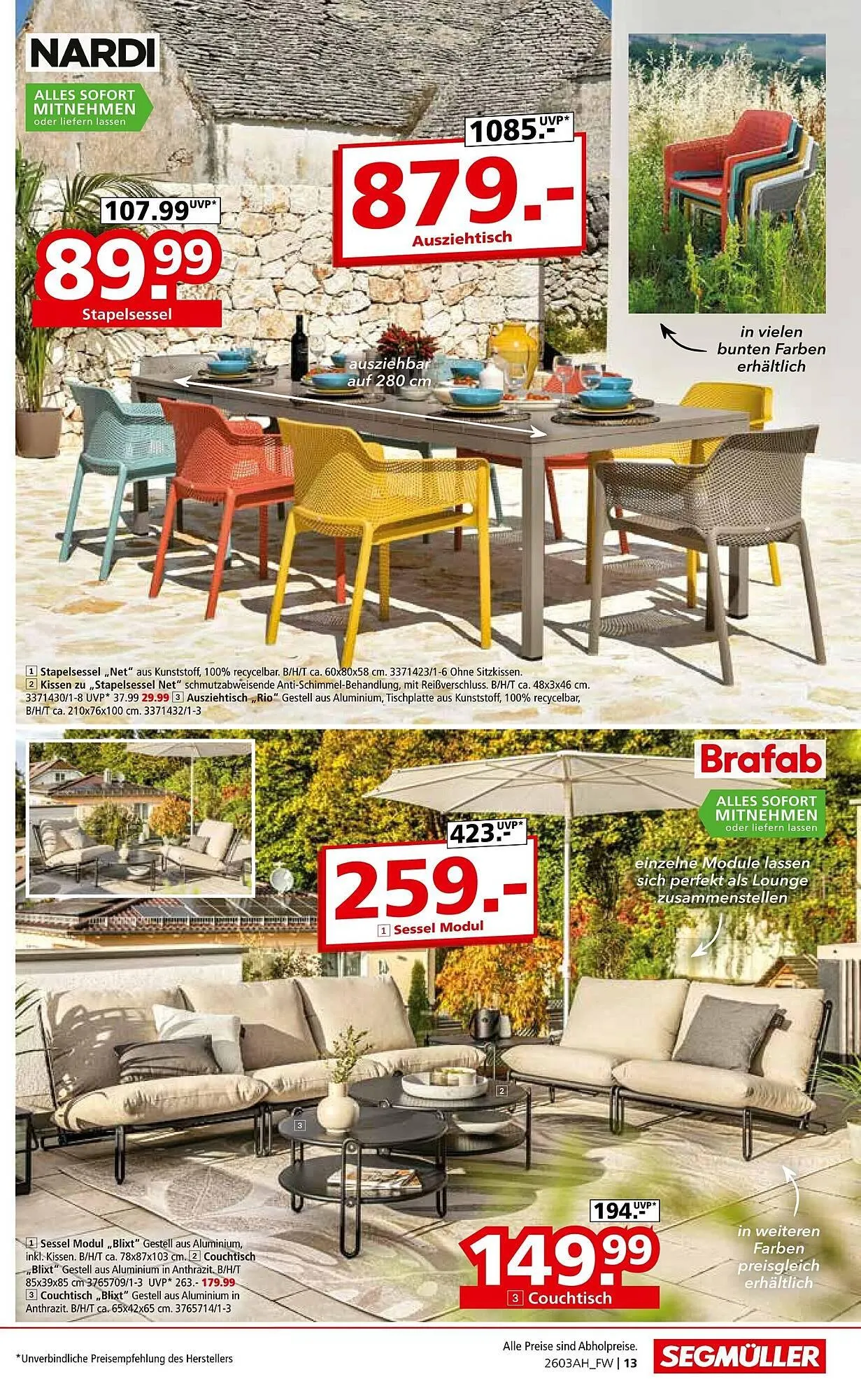 Segmüller Prospekt von 7. März bis 10. April 2026 - Prospekt seite 13