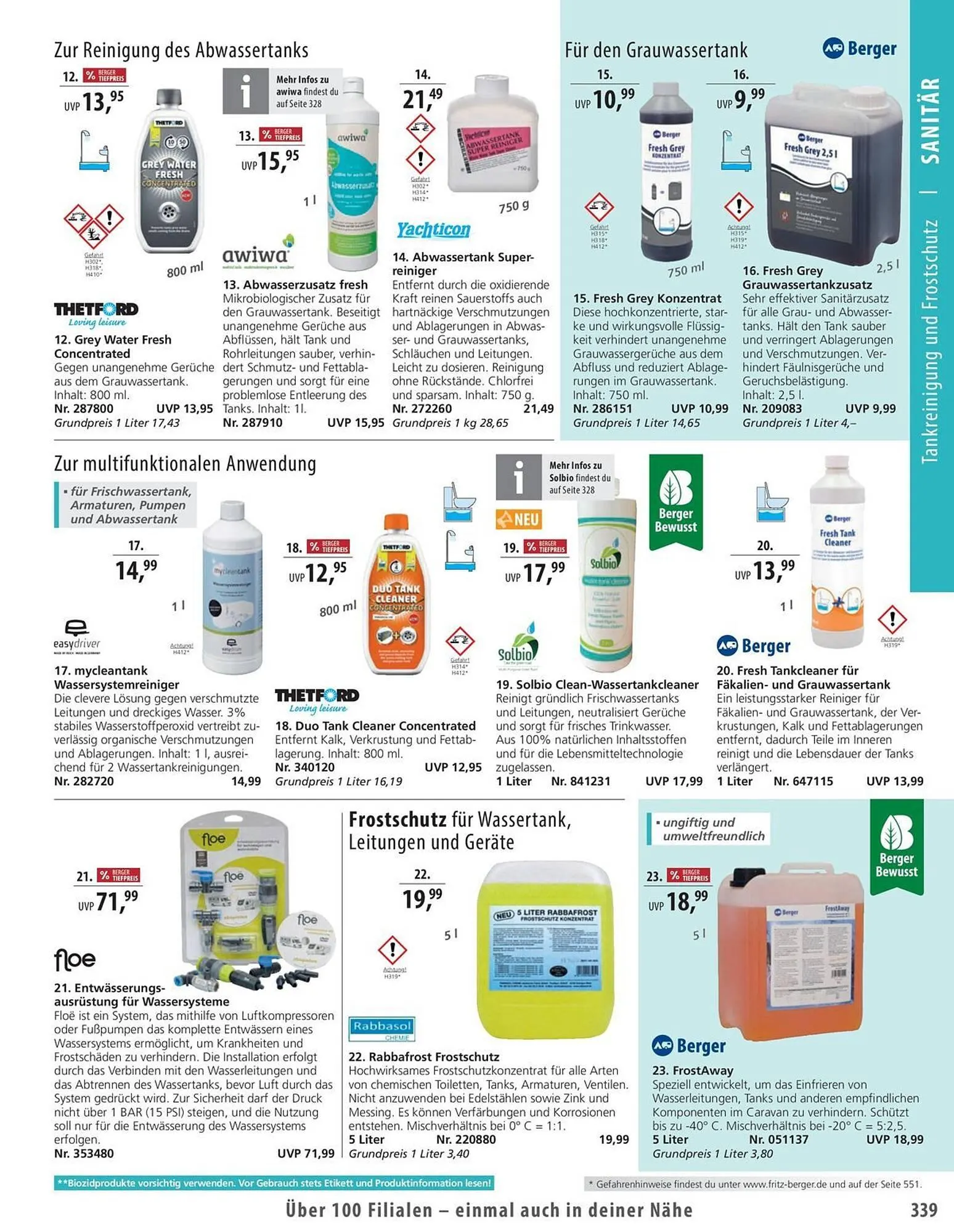 Fritz Berger Prospekt von 27. Mai bis 31. Dezember 2025 - Prospekt seite 340