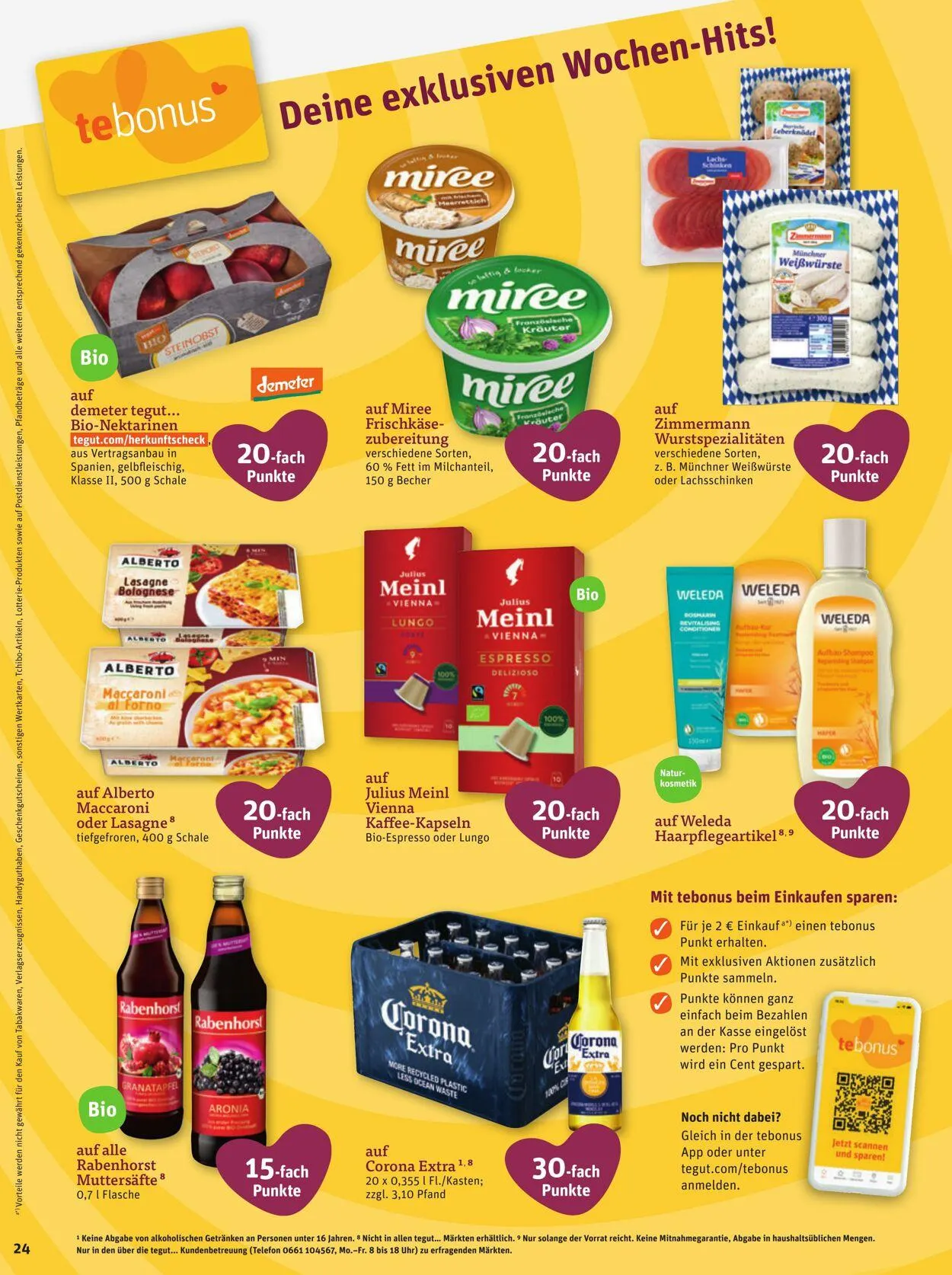 Tegut Aktueller Prospekt von 26. Mai bis 1. Juni 2025 - Prospekt seite 26