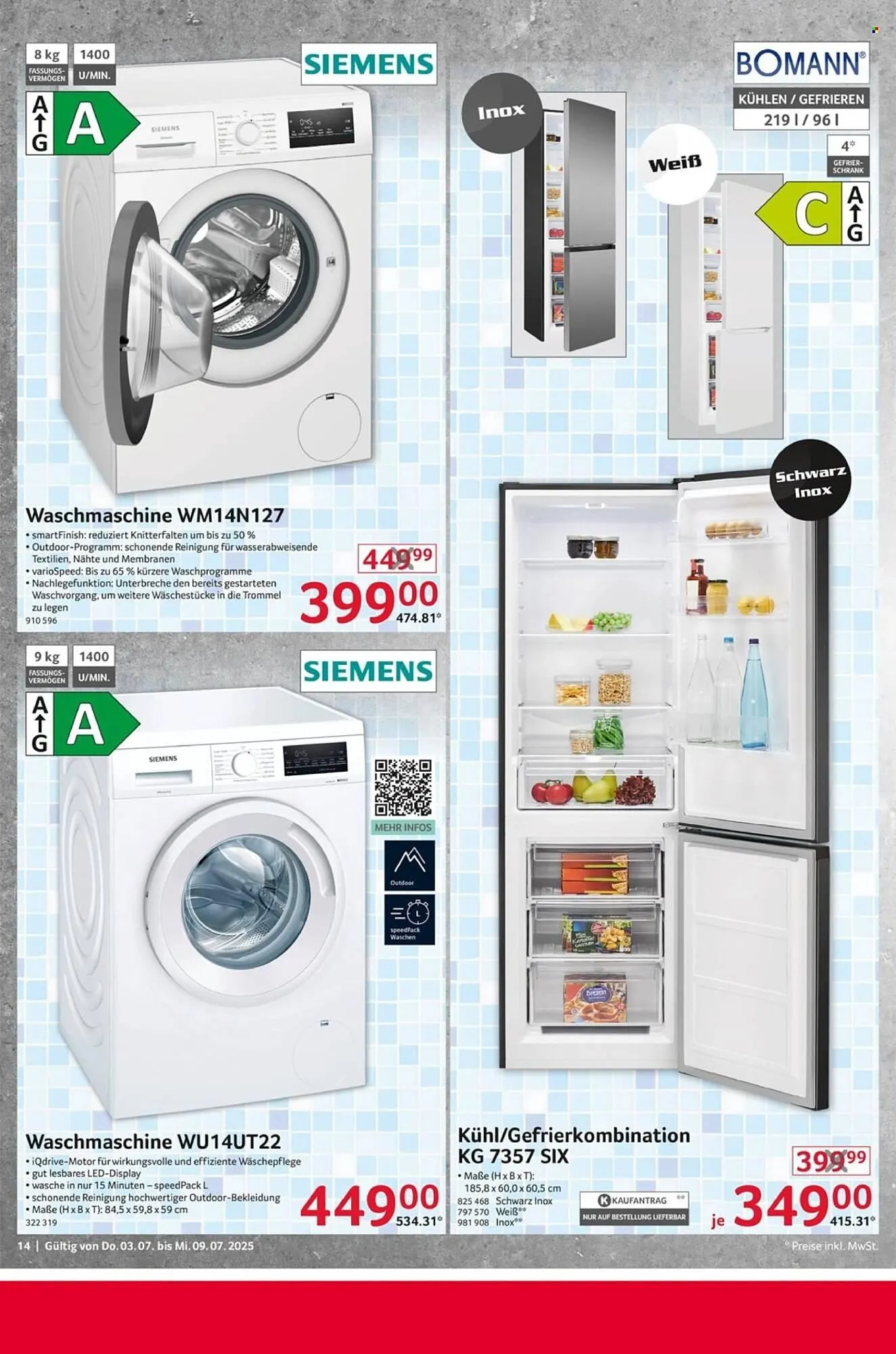 Selgros Prospekt von 3. Juli bis 9. Juli 2025 - Prospekt seite 14