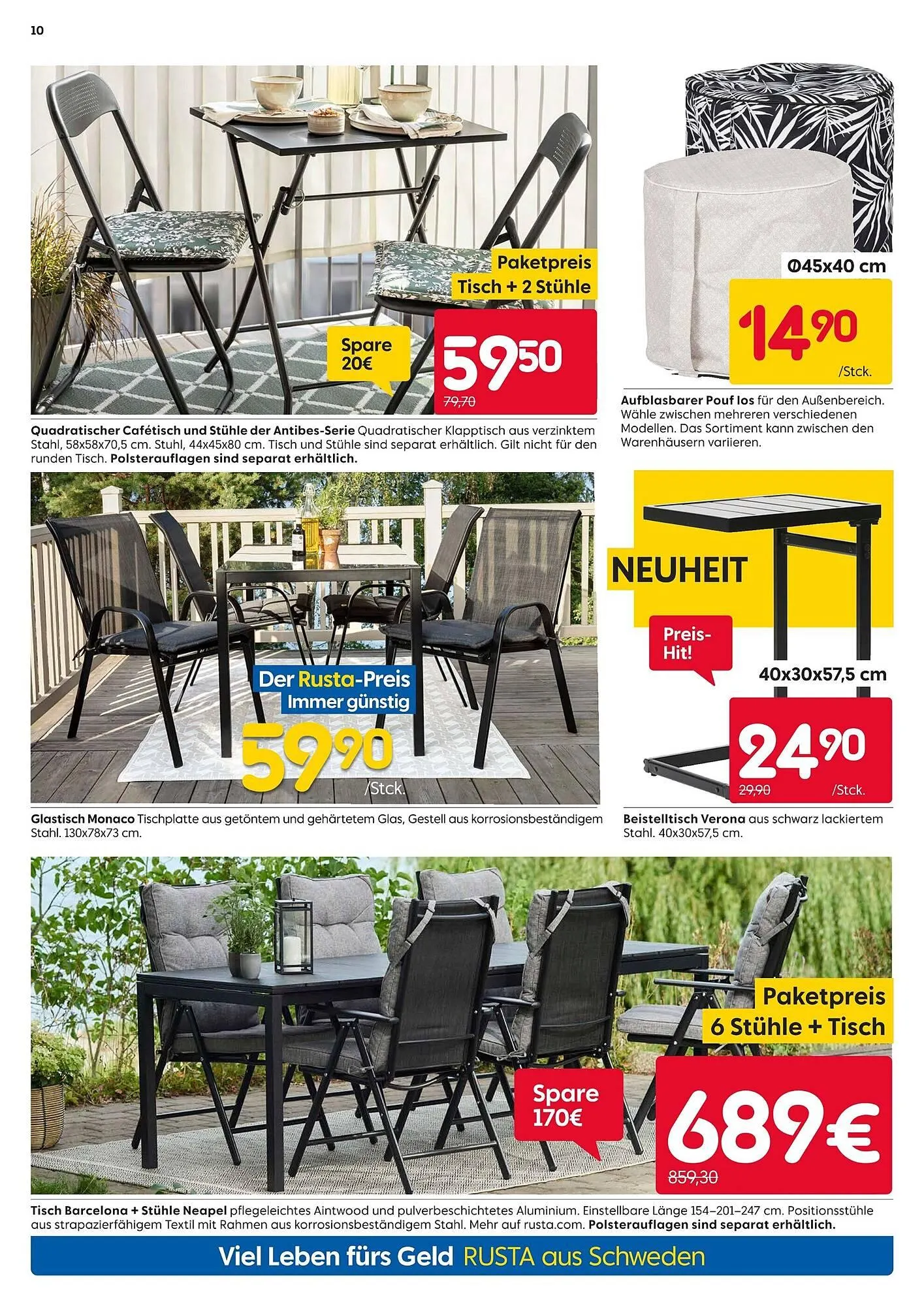 Rusta Prospekt von 10. Mai bis 17. Mai 2025 - Prospekt seite 10