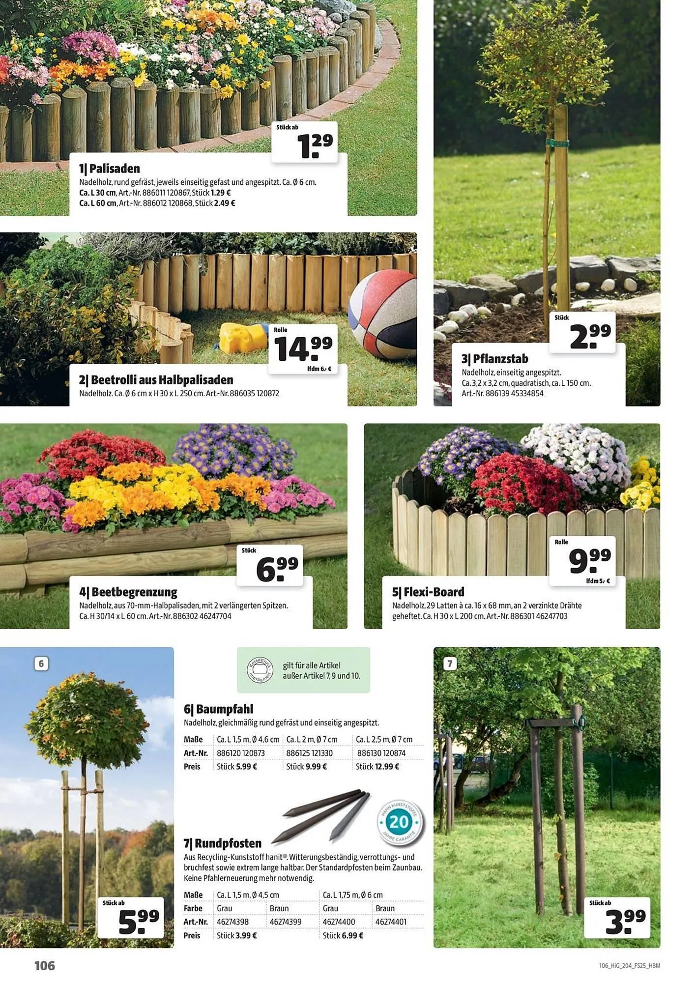 Hagebau Prospekt von 19. September bis 31. Dezember 2025 - Prospekt seite 106