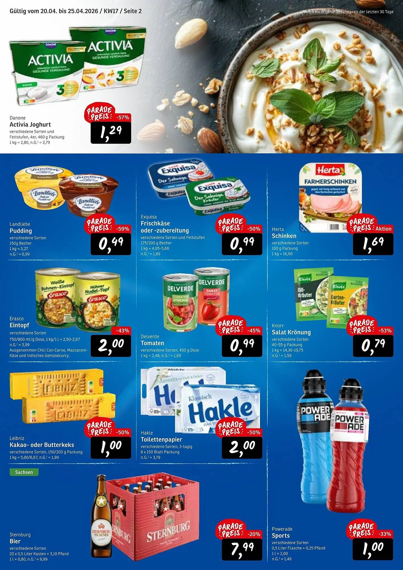 KONSUM Prospekt von 20. April bis 25. April 2026 - Prospekt seite 2