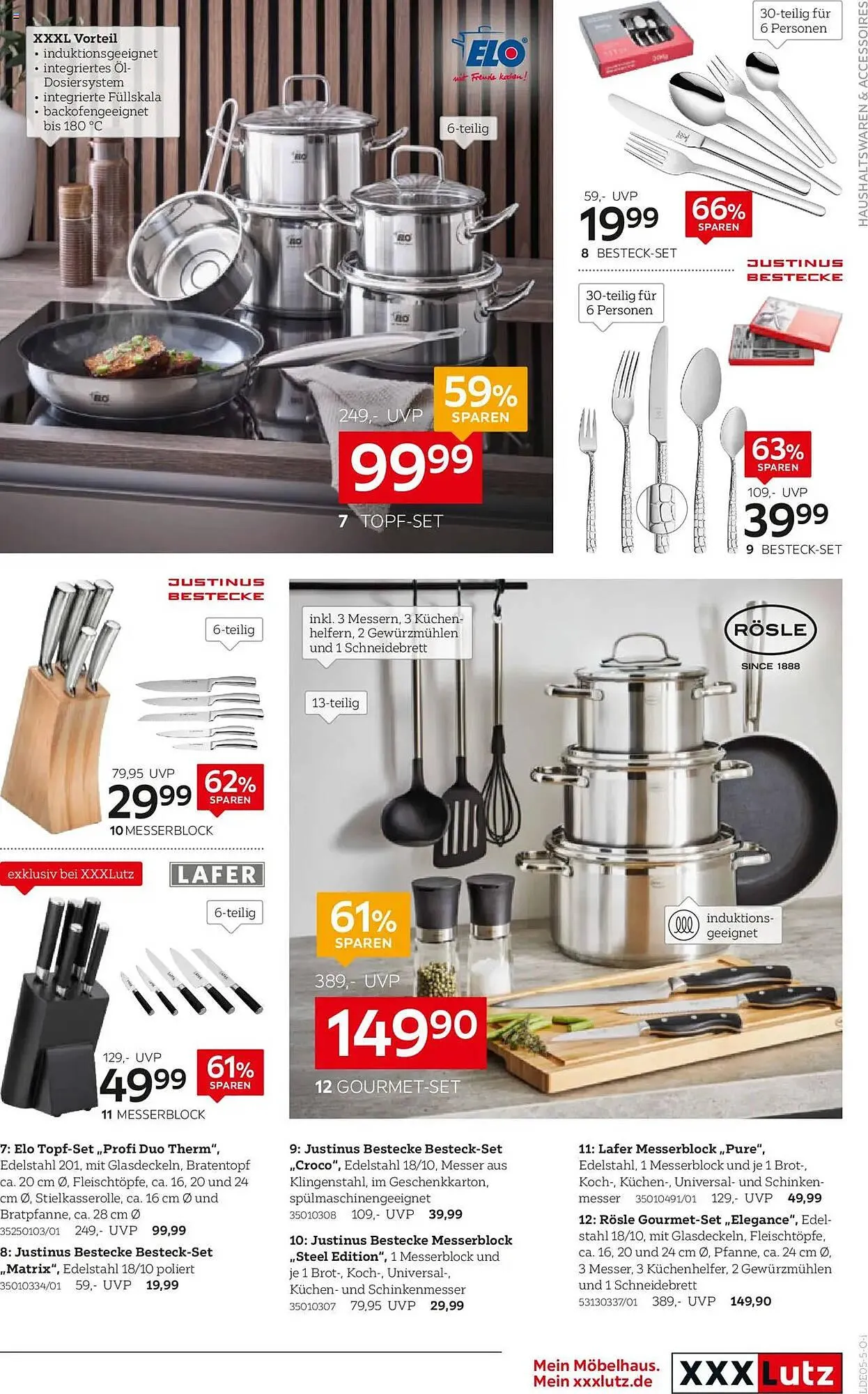 XXXLutz Prospekt von 27. April bis 11. Mai 2025 - Prospekt seite 9