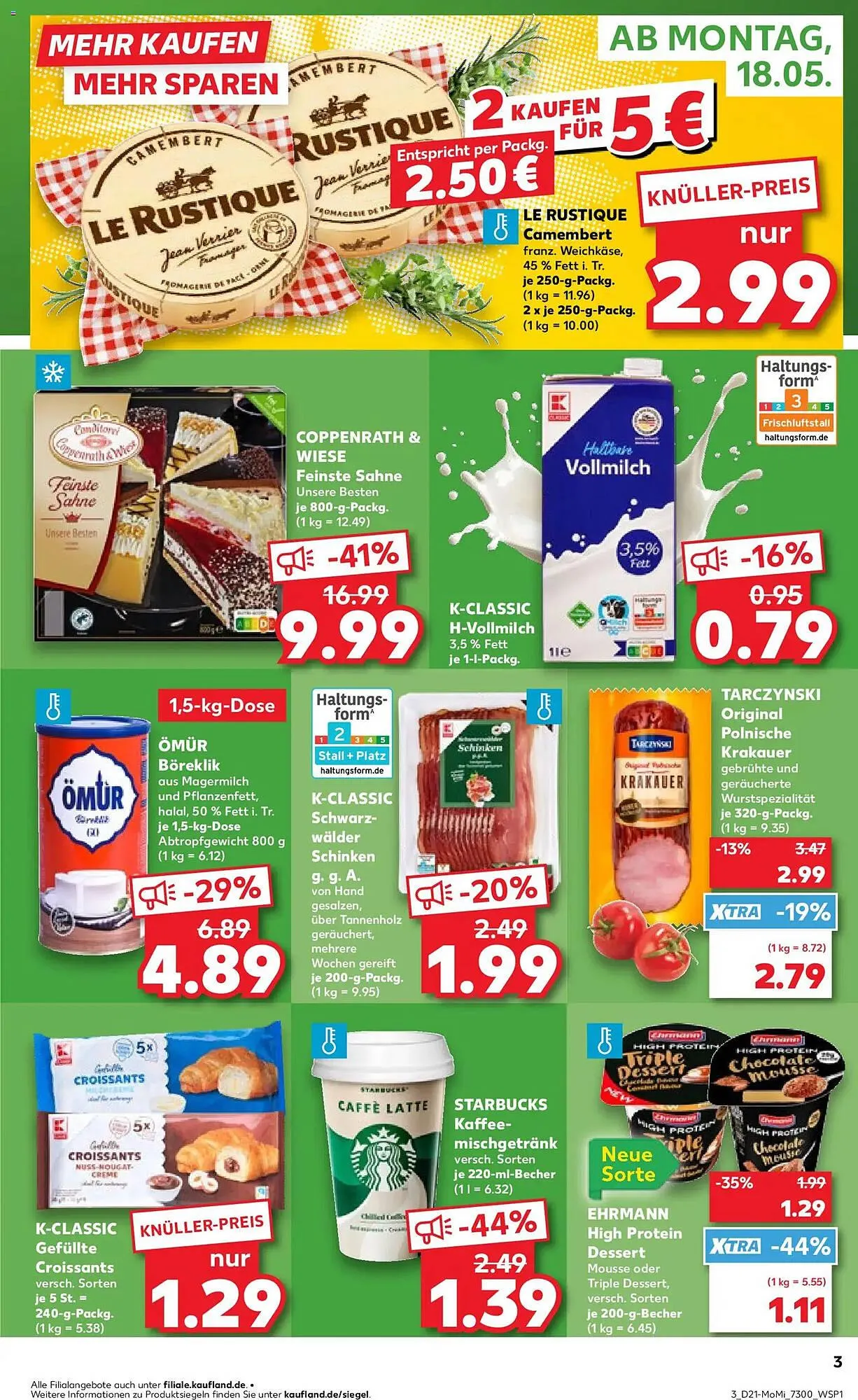 Kaufland Prospekt von 18. Mai bis 20. Mai 2026 - Prospekt seite 3