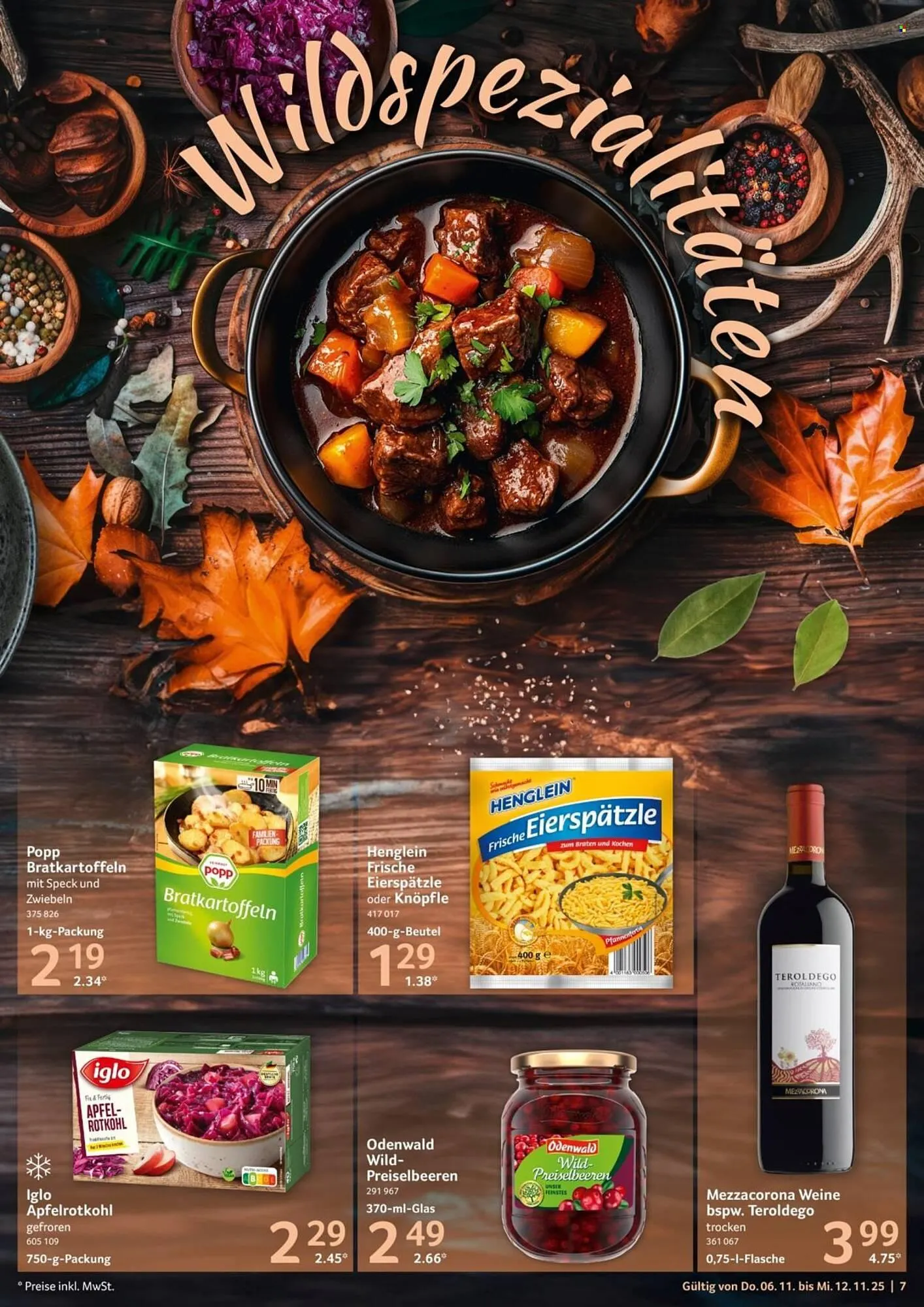 Selgros Prospekt von 6. November bis 12. November 2025 - Prospekt seite 7