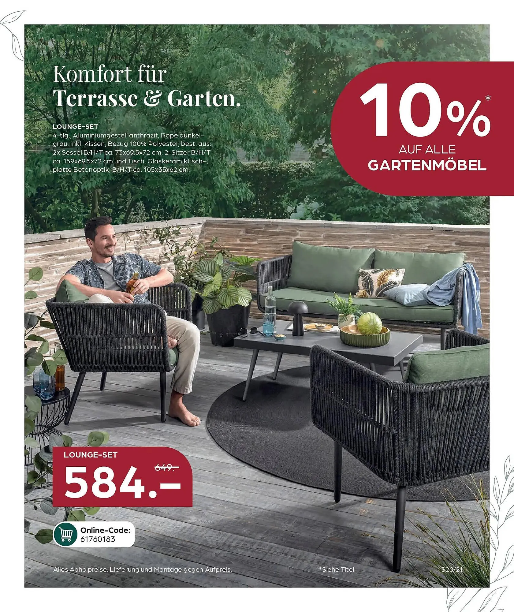 Möbel Buss Prospekt von 19. März bis 4. April 2026 - Prospekt seite 21