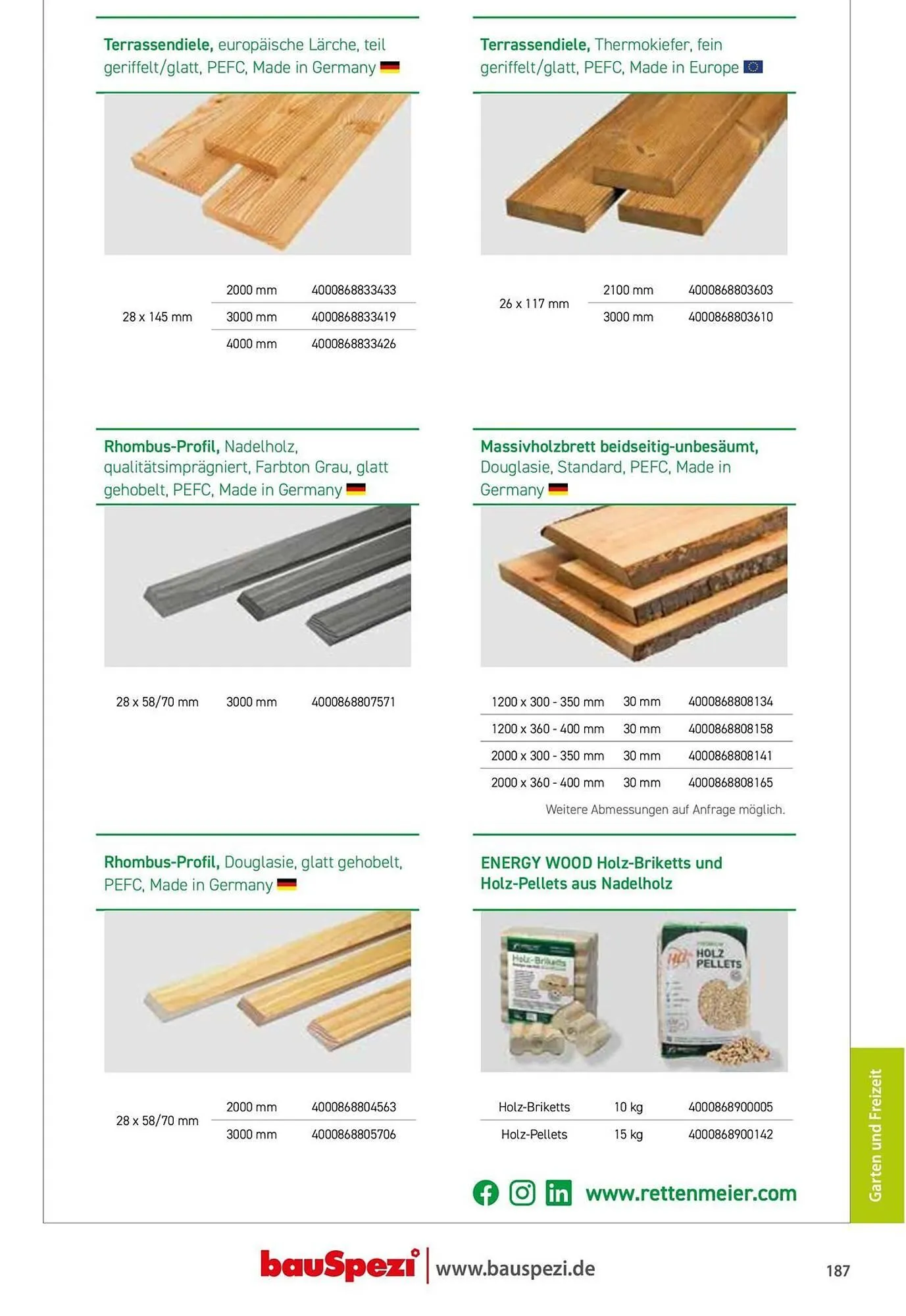 BauSpezi Prospekt von 15. April bis 31. Dezember 2026 - Prospekt seite 189