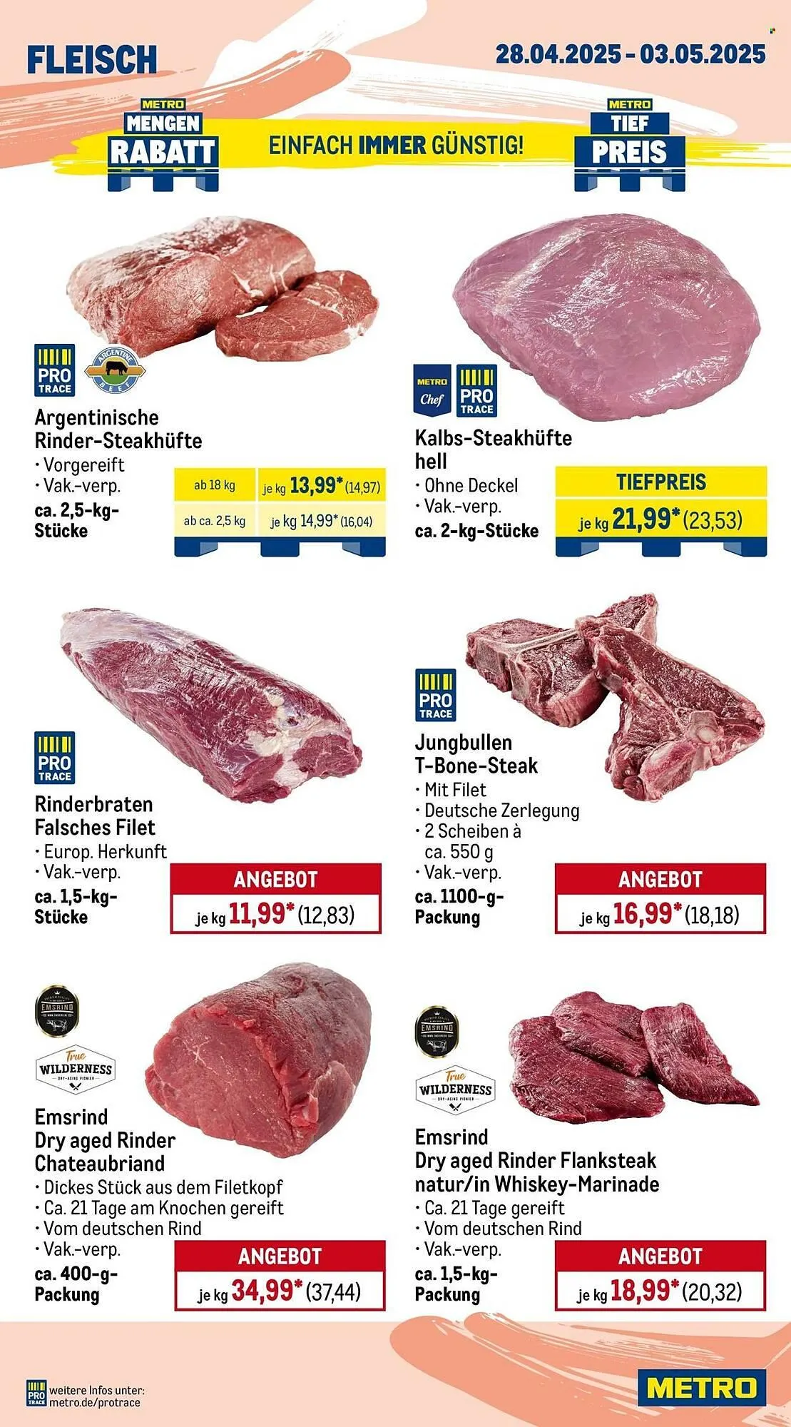 METRO Prospekt von 28. April bis 3. Mai 2025 - Prospekt seite 2