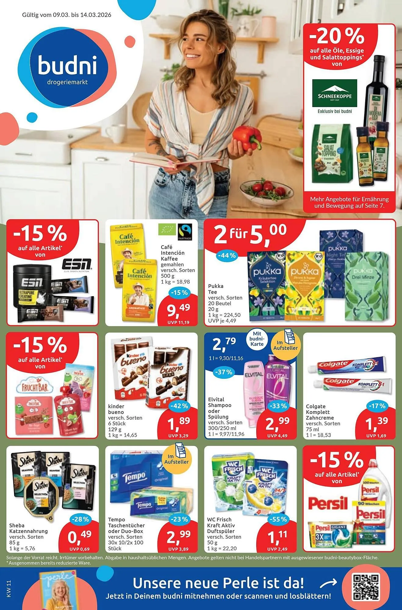Budni Prospekt von 9. März bis 14. März 2026 - Prospekt seite 1