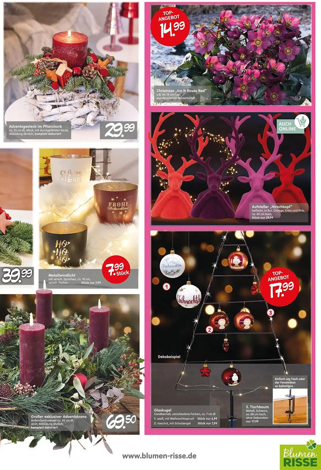 Blumen Risse Prospekt von 13. November bis 23. November 2025 - Prospekt seite 3