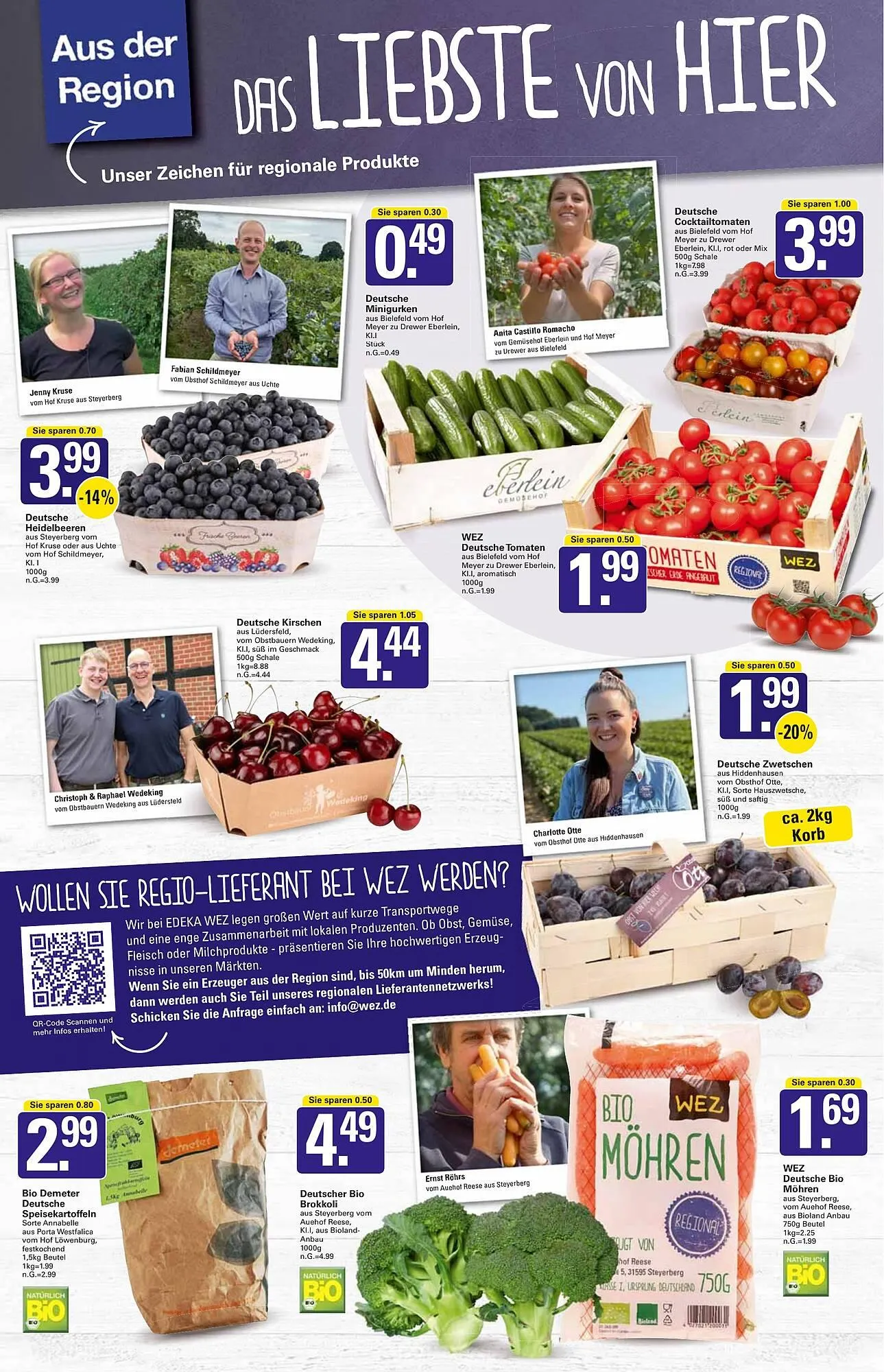 WEZ Prospekt von 28. Juli bis 2. August 2025 - Prospekt seite 3