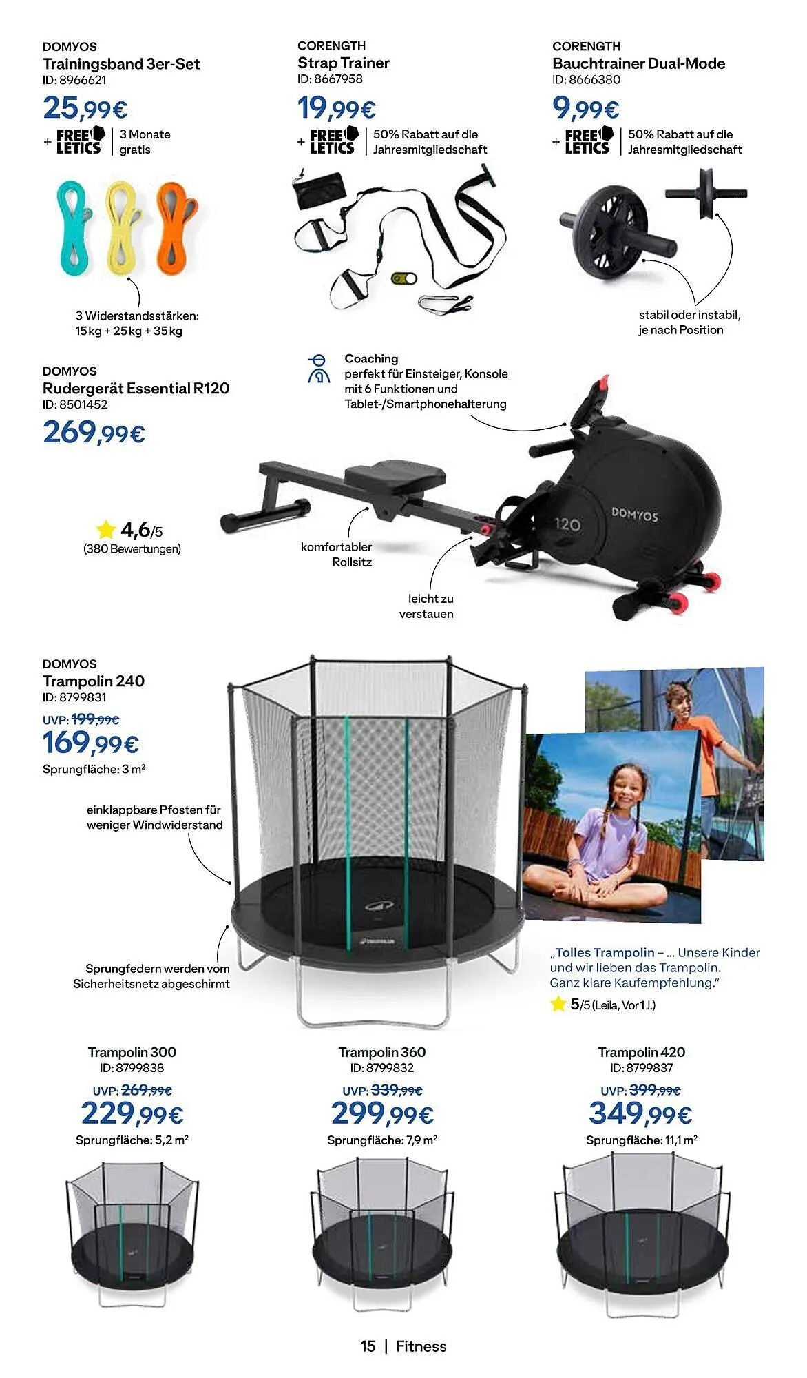 Decathlon Prospekt von 5. Juni bis 27. Juli 2025 - Prospekt seite 15