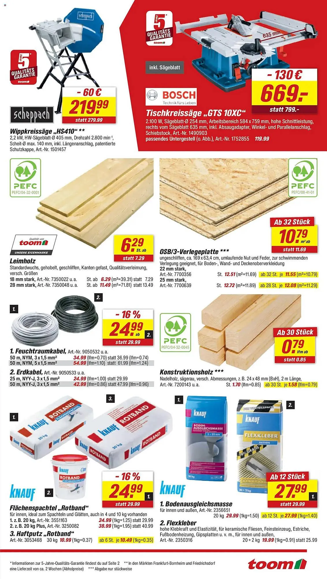 Toom Baumarkt Prospekt von 10. Januar bis 16. Januar 2026 - Prospekt seite 3