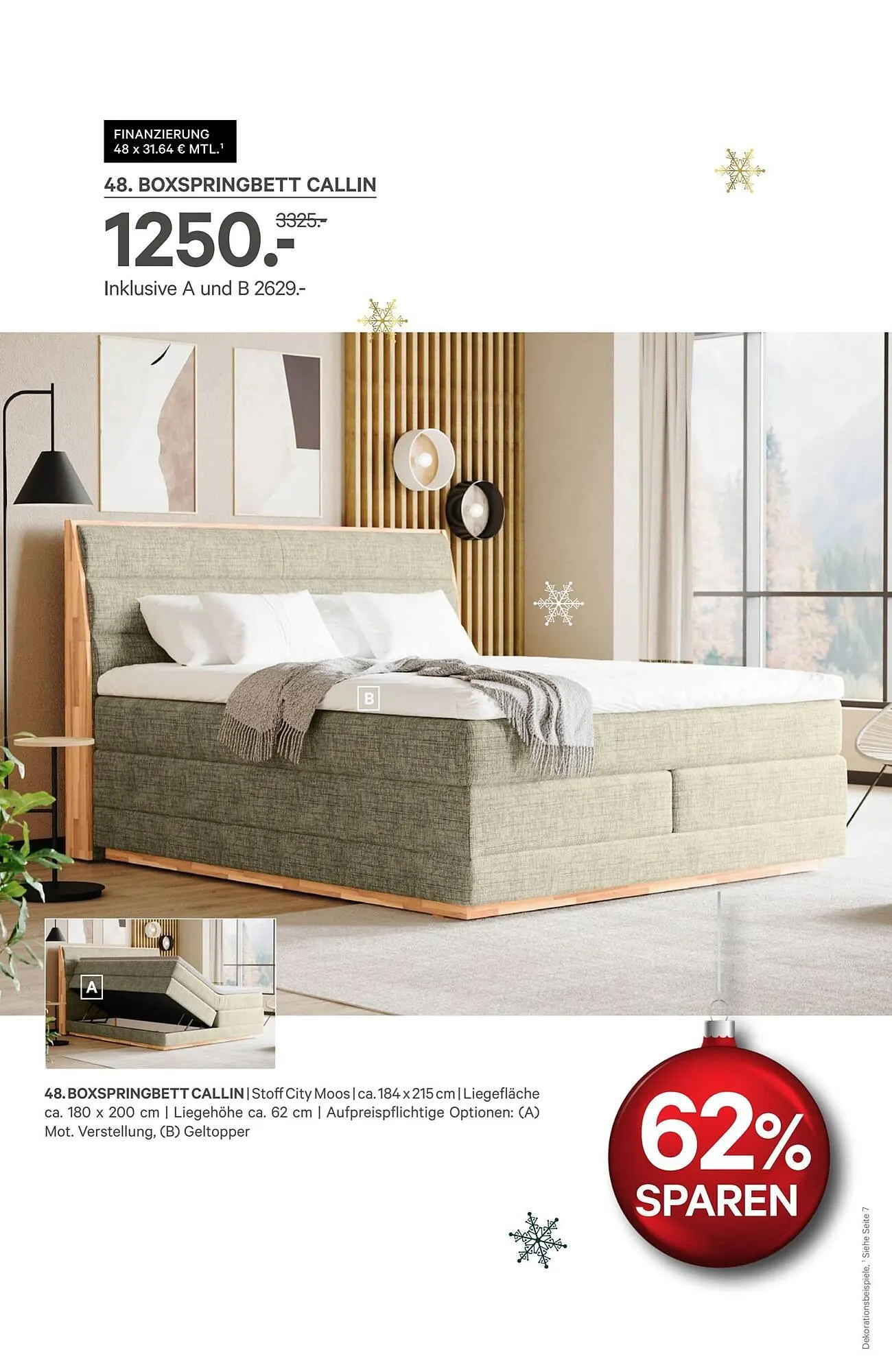 Kabs Polsterwelt Prospekt von 2. Dezember bis 19. Dezember 2025 - Prospekt seite 41